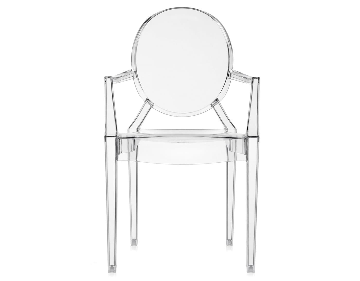 lou lou ghost child's chair / one chair / transparent crystal