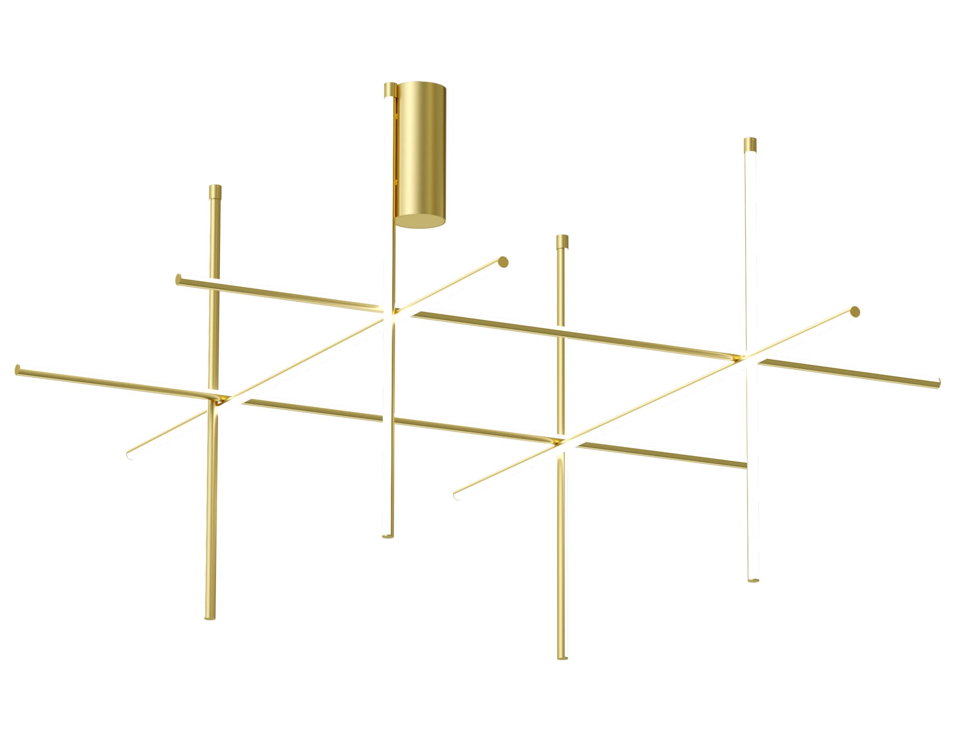 coordinates c4 ceiling light / anodized champagne