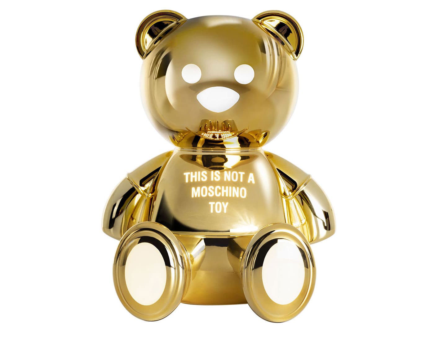 toy moschino table lamp / metallic / gold