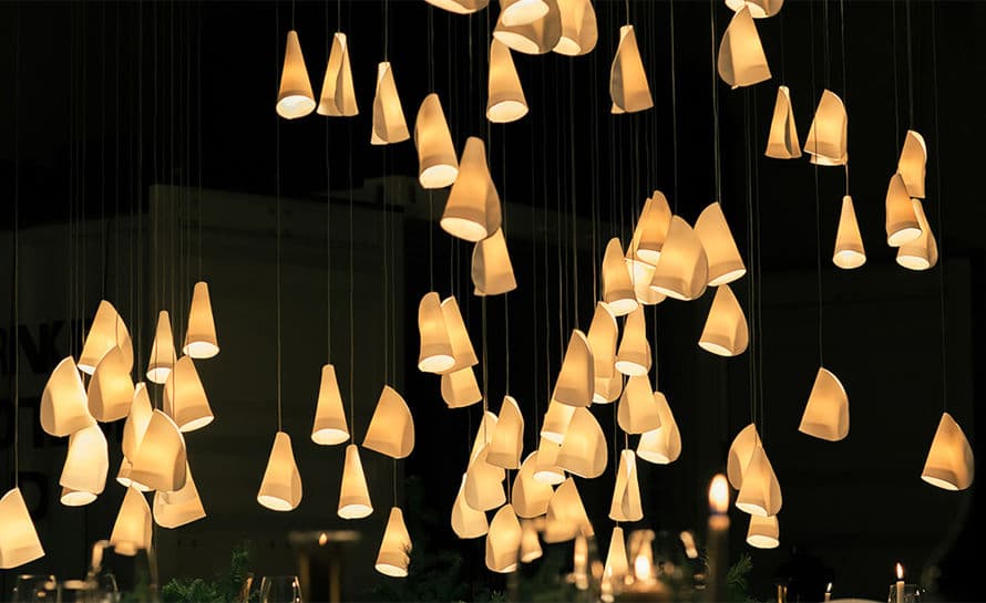 bocci 21.5 Random five pendant chandelier – thumbnail image #3