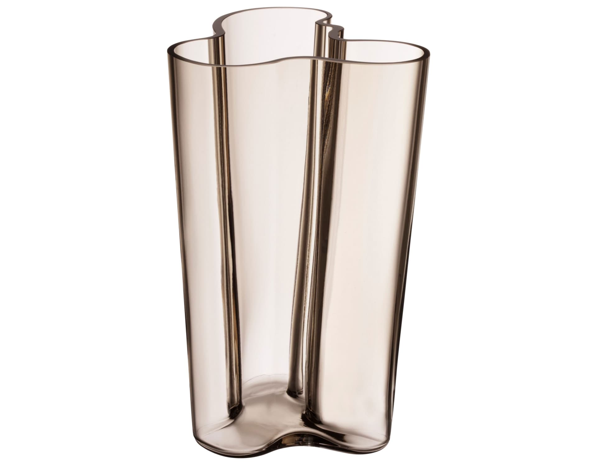Aalto Finlandia Vase / 9.88" h / linen