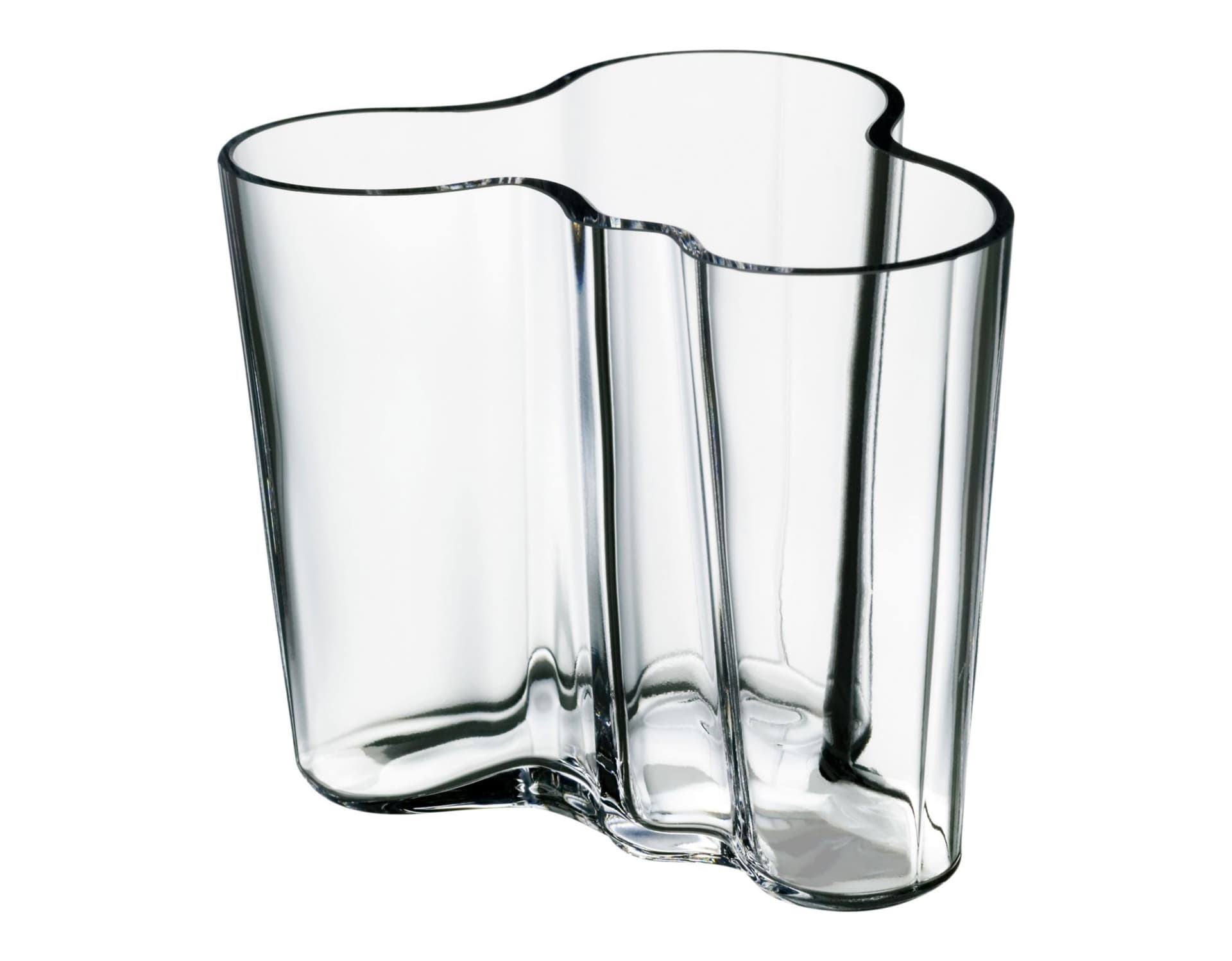 Aalto Savoy Vase 95 / 3.7" h / clear
