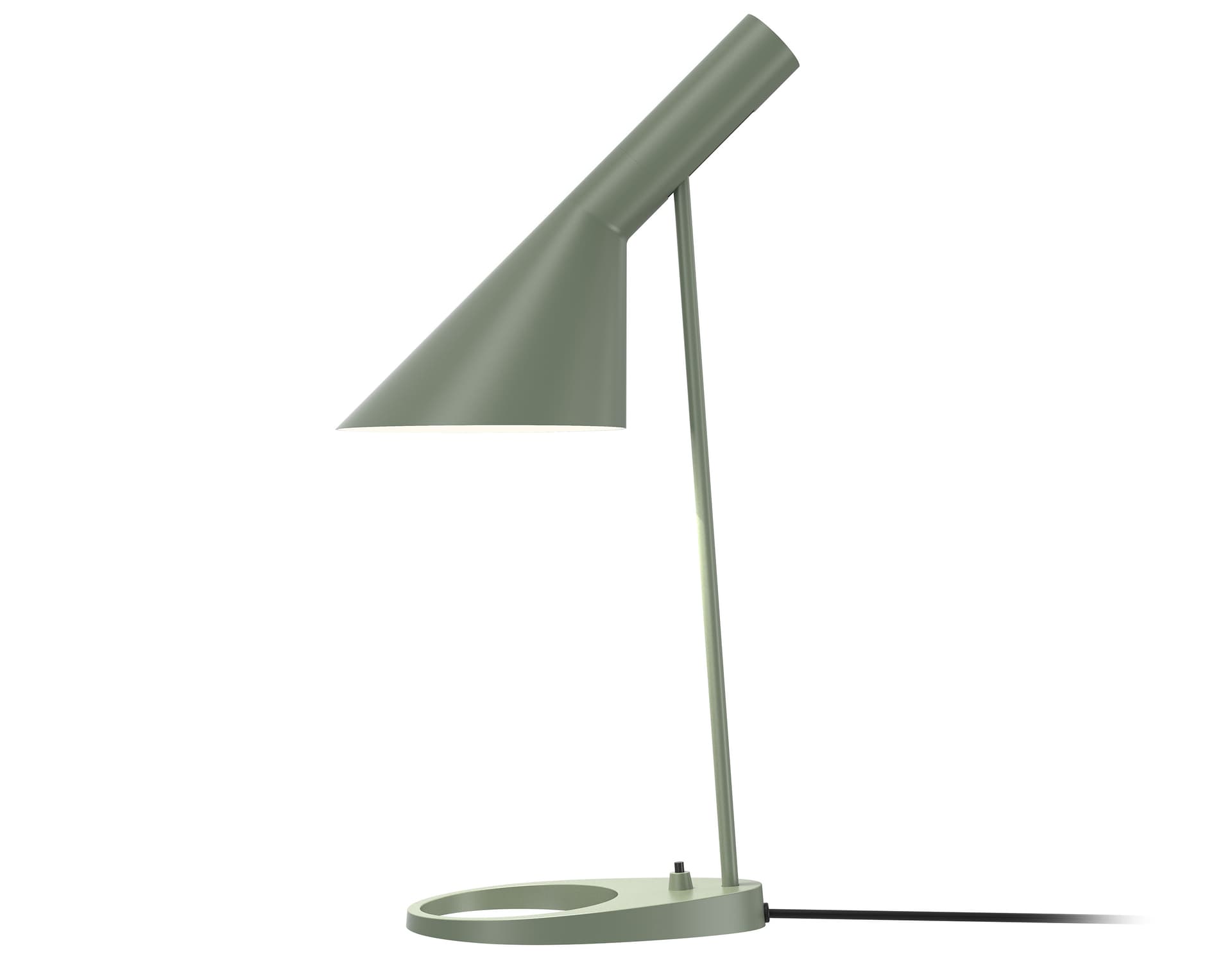 arne jacobsen table lamp / pale petroleum