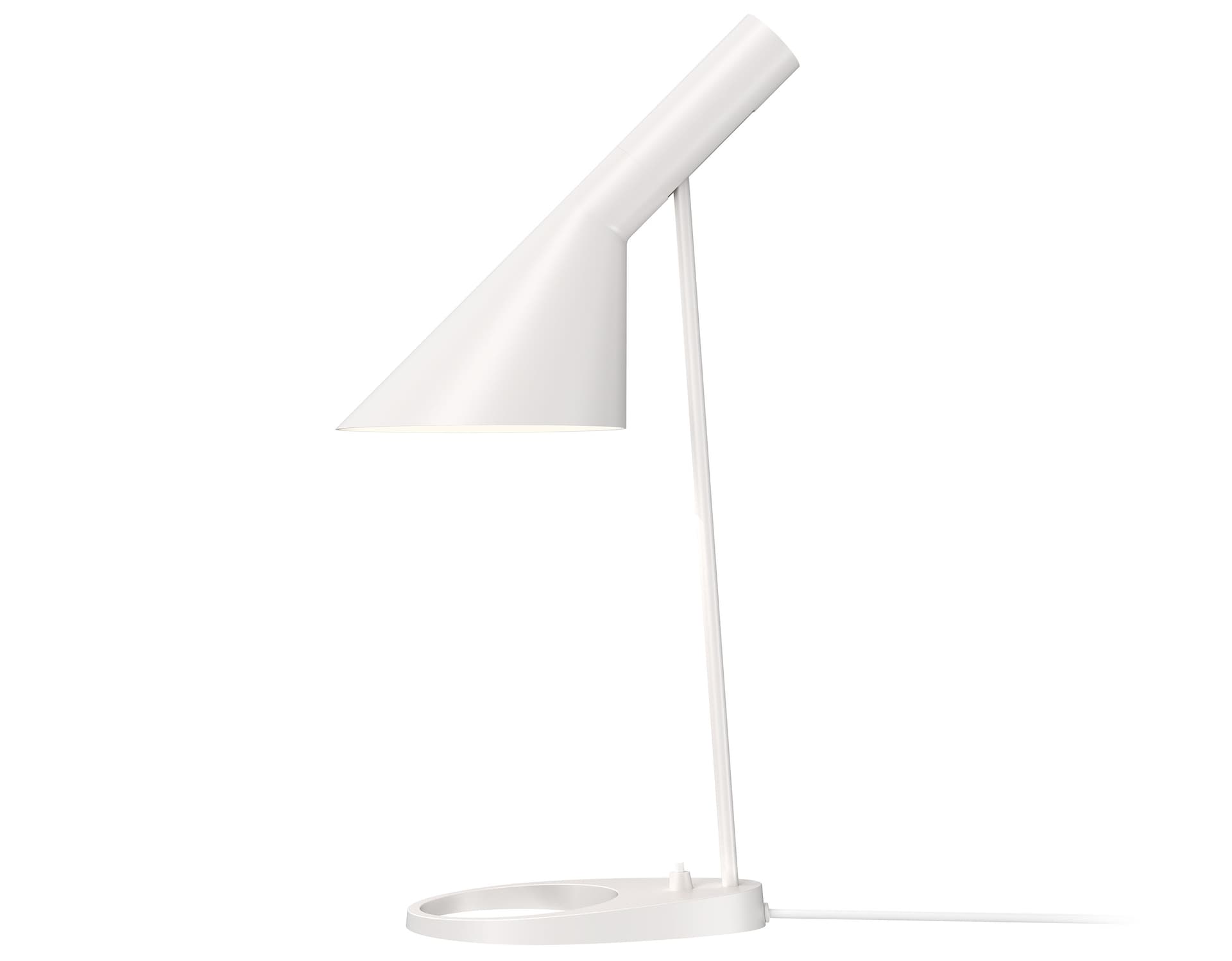 arne jacobsen table lamp / white