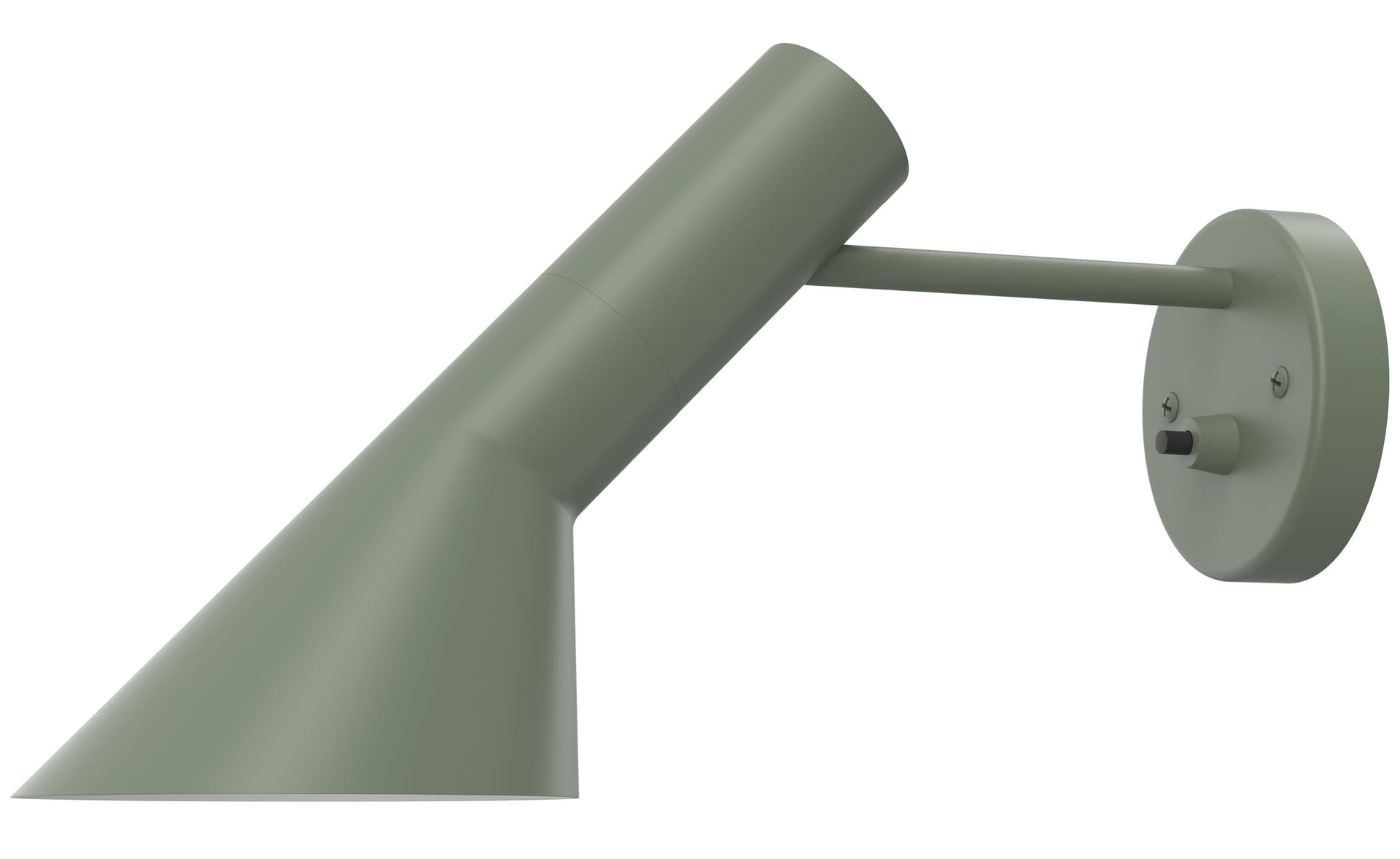 arne jacobsen wall lamp / pale petroleum