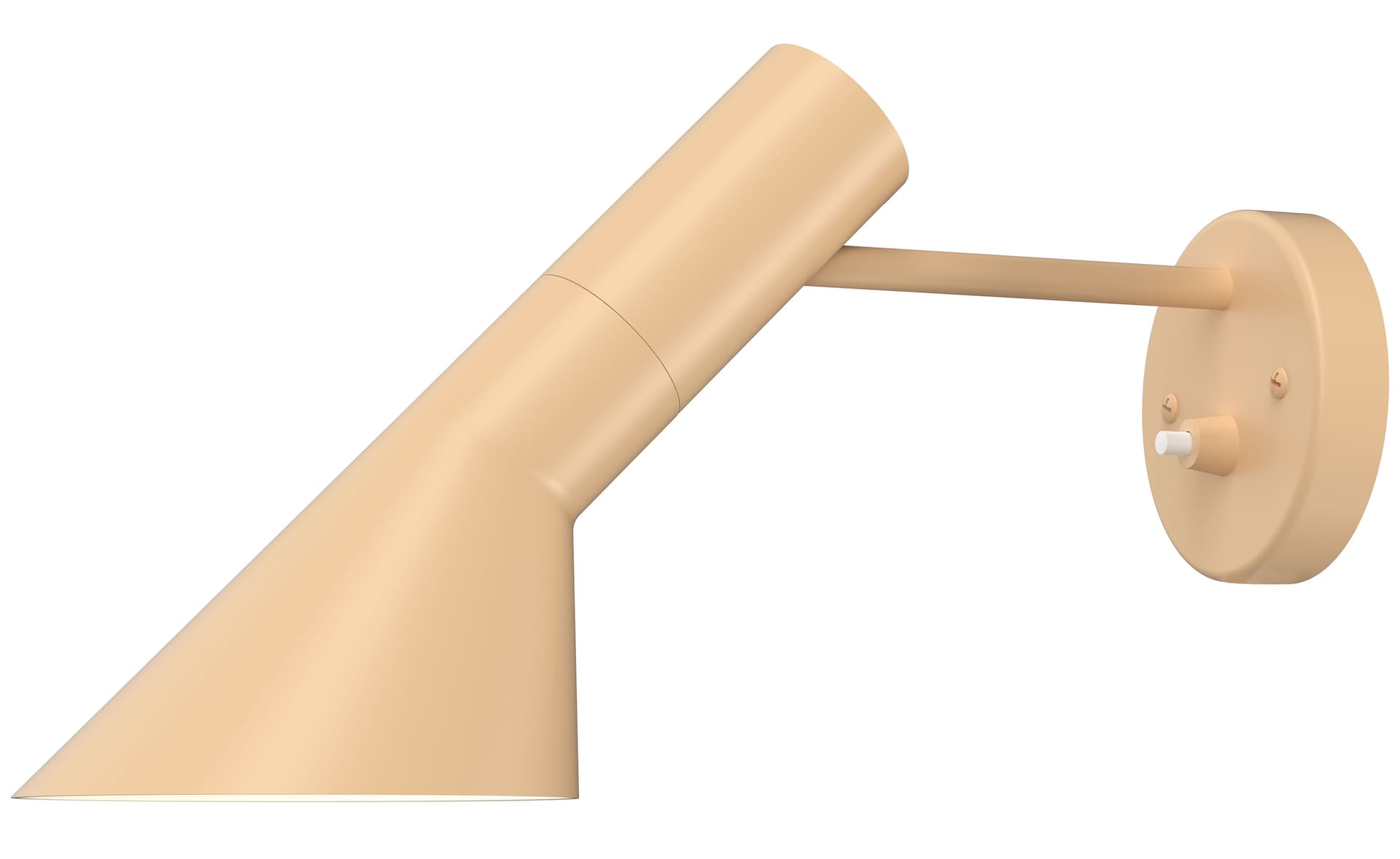 arne jacobsen wall lamp / warm sand