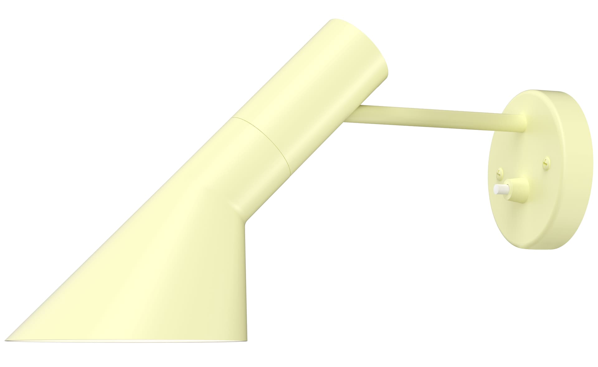 arne jacobsen wall lamp / soft lemon