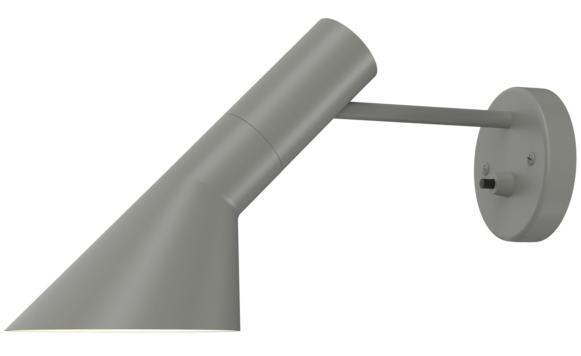 arne jacobsen wall lamp / warm grey