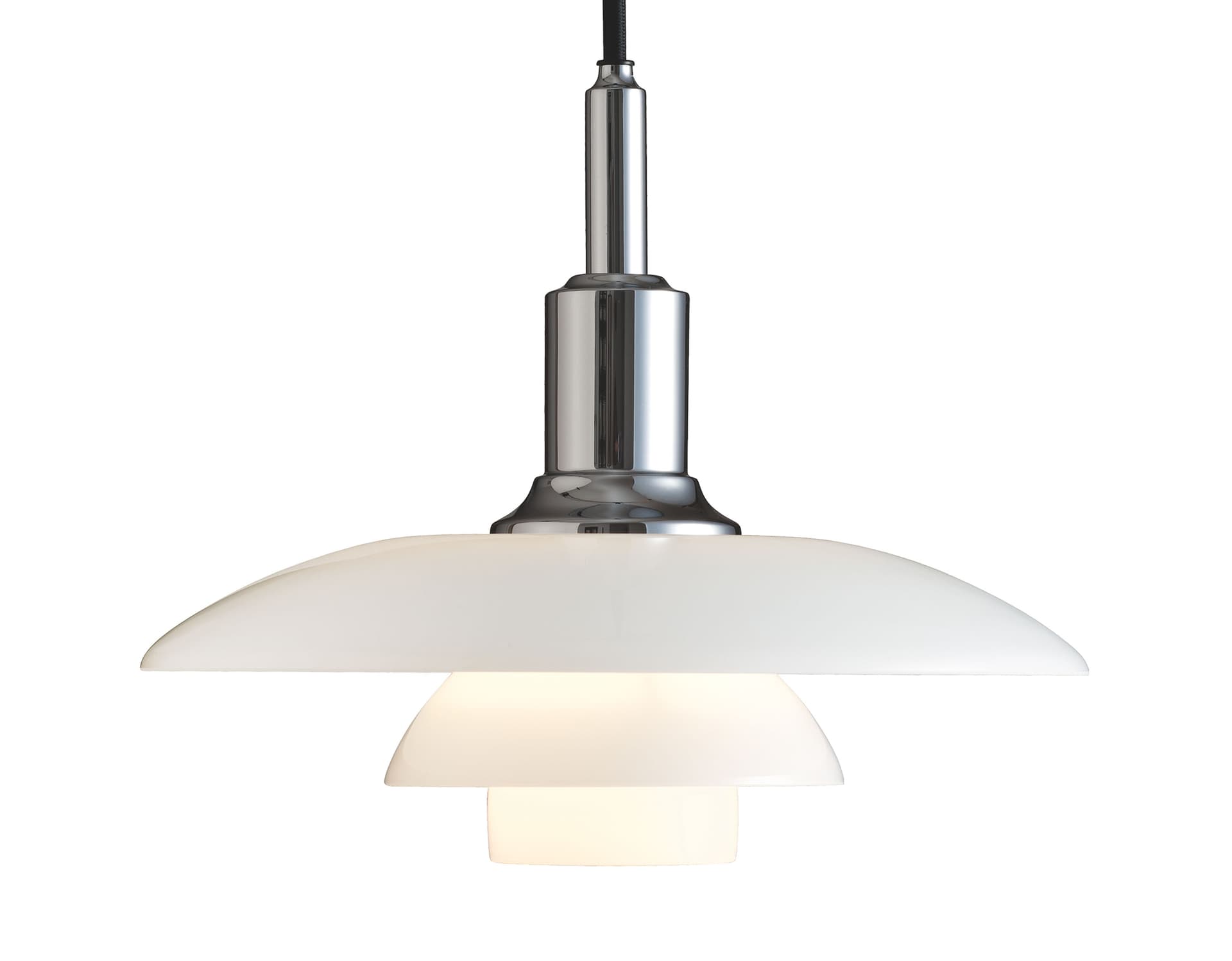 ph 3/2 pendant lamp / chrome plated
