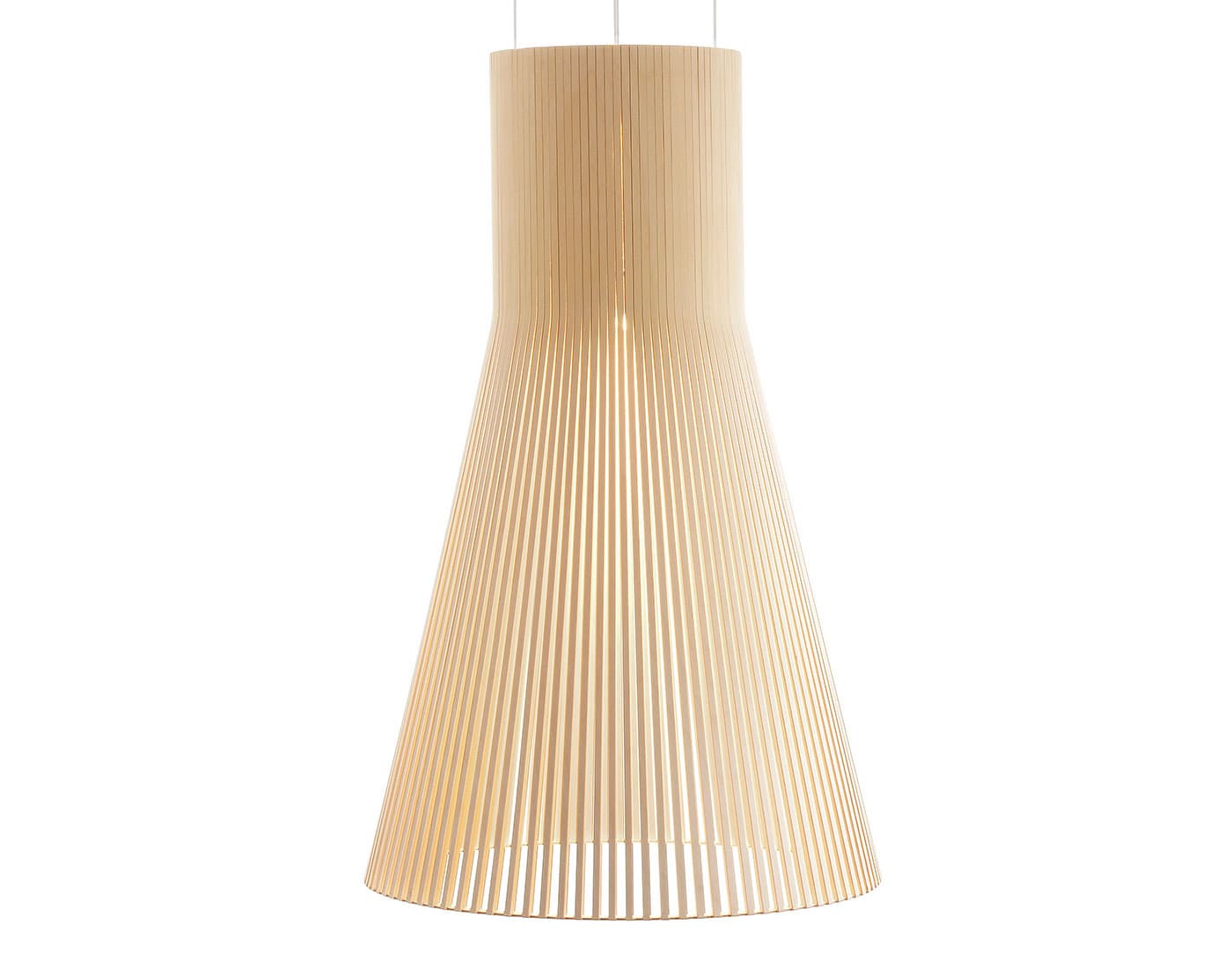 Magnum 4202 Pendant Lamp / natural birch / white cable