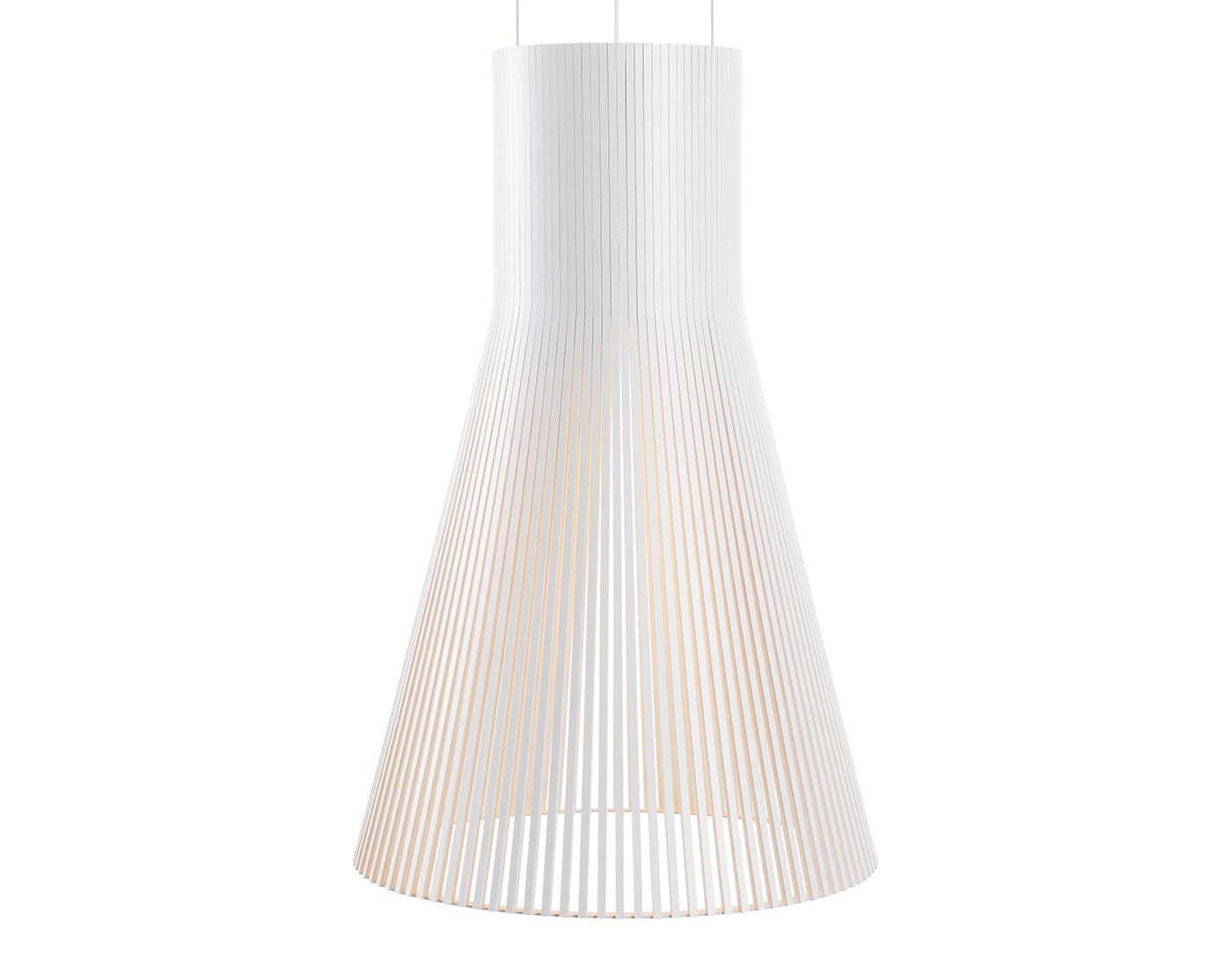 Magnum 4202 Pendant Lamp / white laminated / white cable