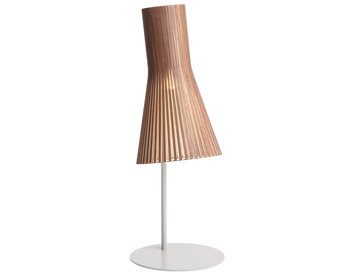 Secto 4220 Table Lamp / walnut veneer / grey base