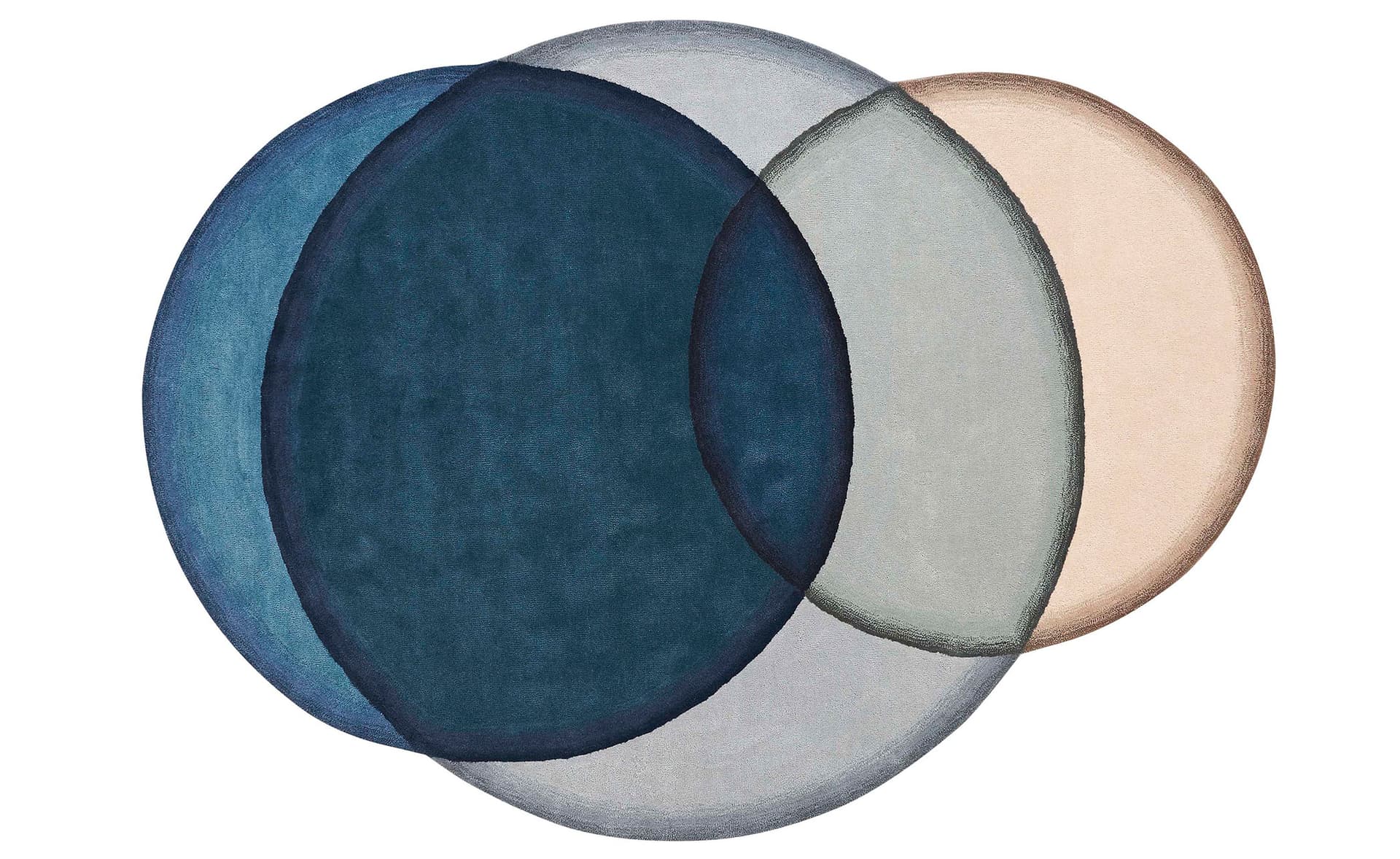 Crystal Rug / blue