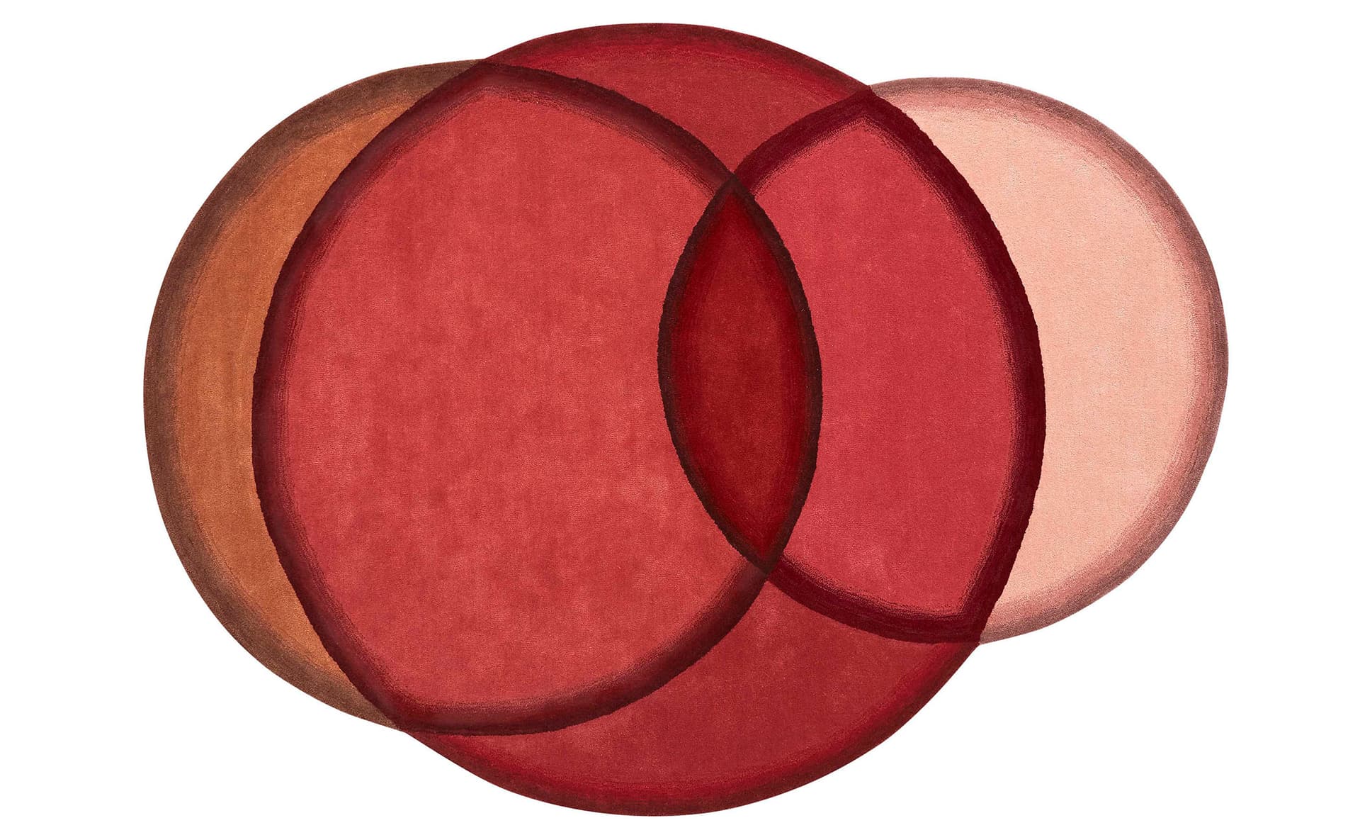 Crystal Rug / red