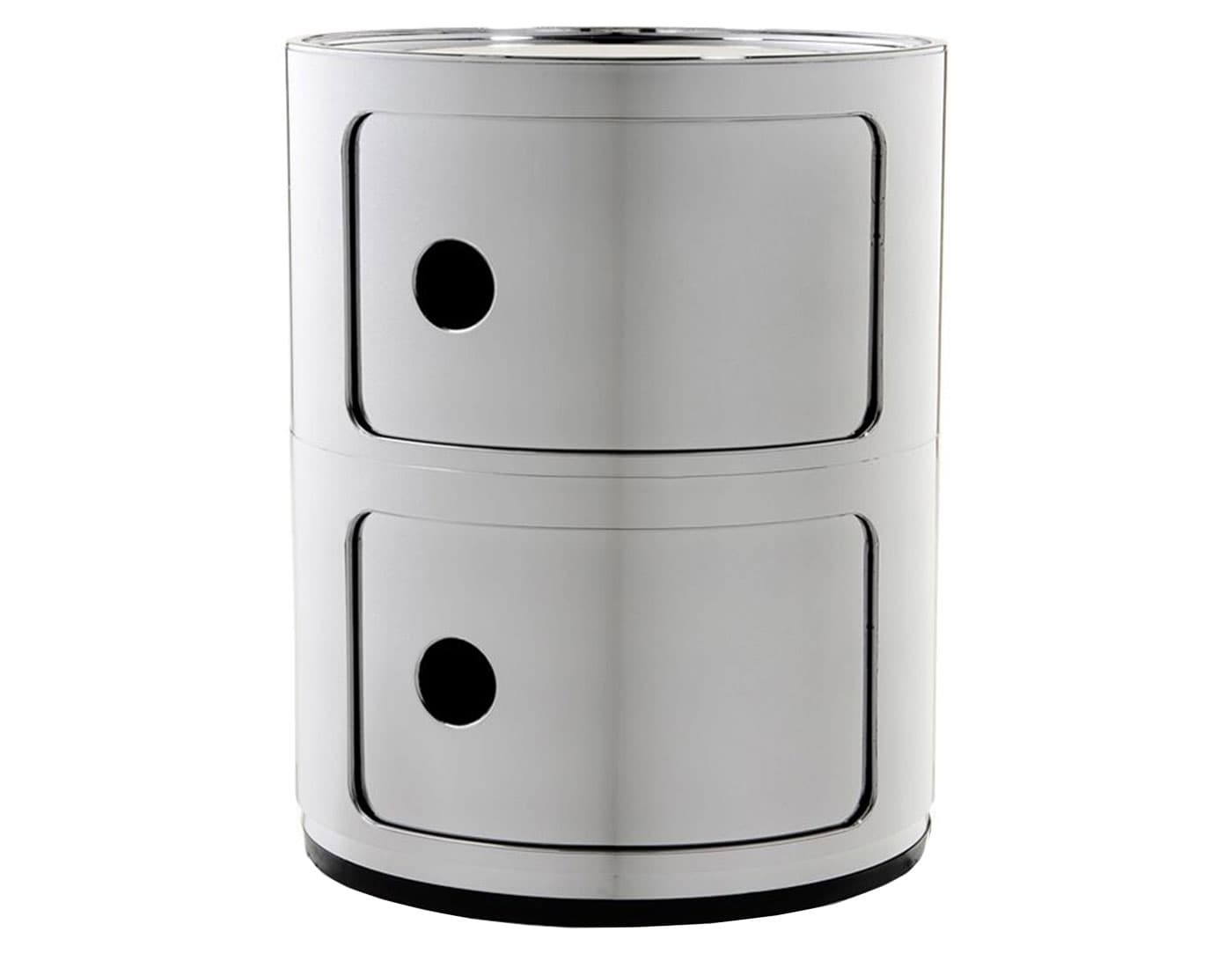 Componibili Metallic / two unit / chrome