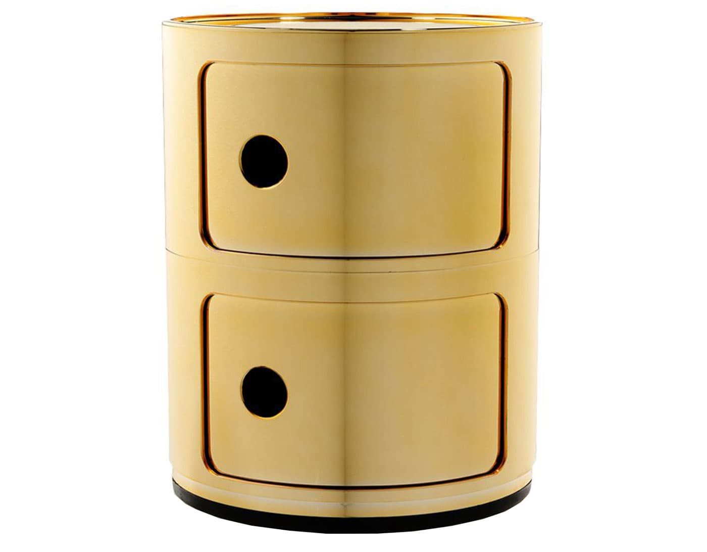 Componibili Metallic / two unit / gold