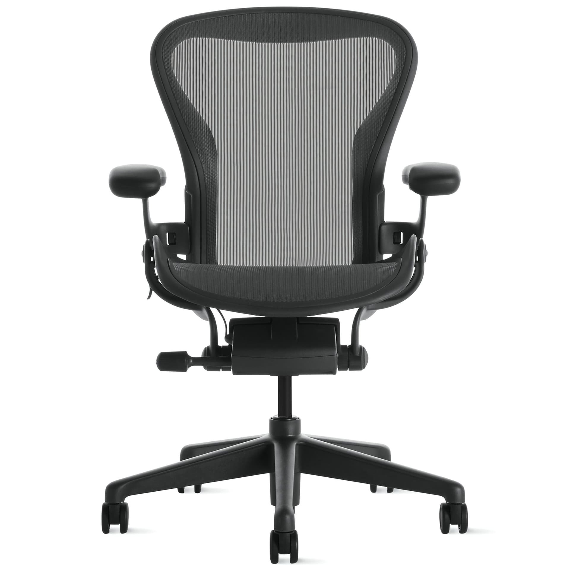 aeron chair / size A / standard / graphite frame / graphite base