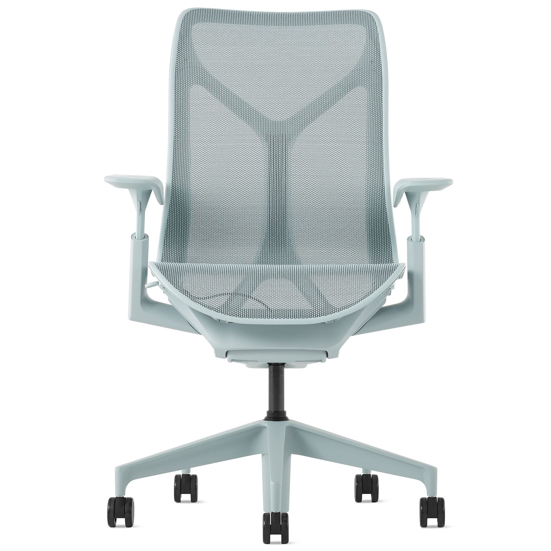 cosm mid back task chair by Herman Miller / glacier frame / glacier base