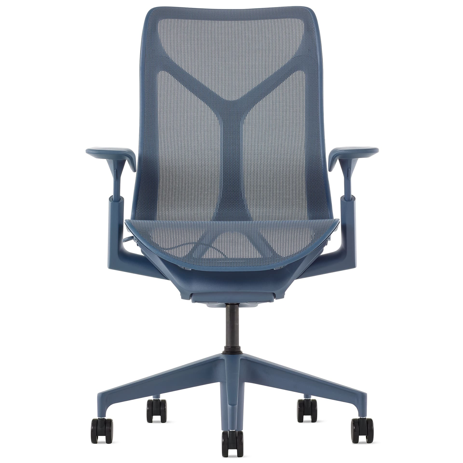 cosm mid back task chair by Herman Miller / nightfall frame / nightfall base