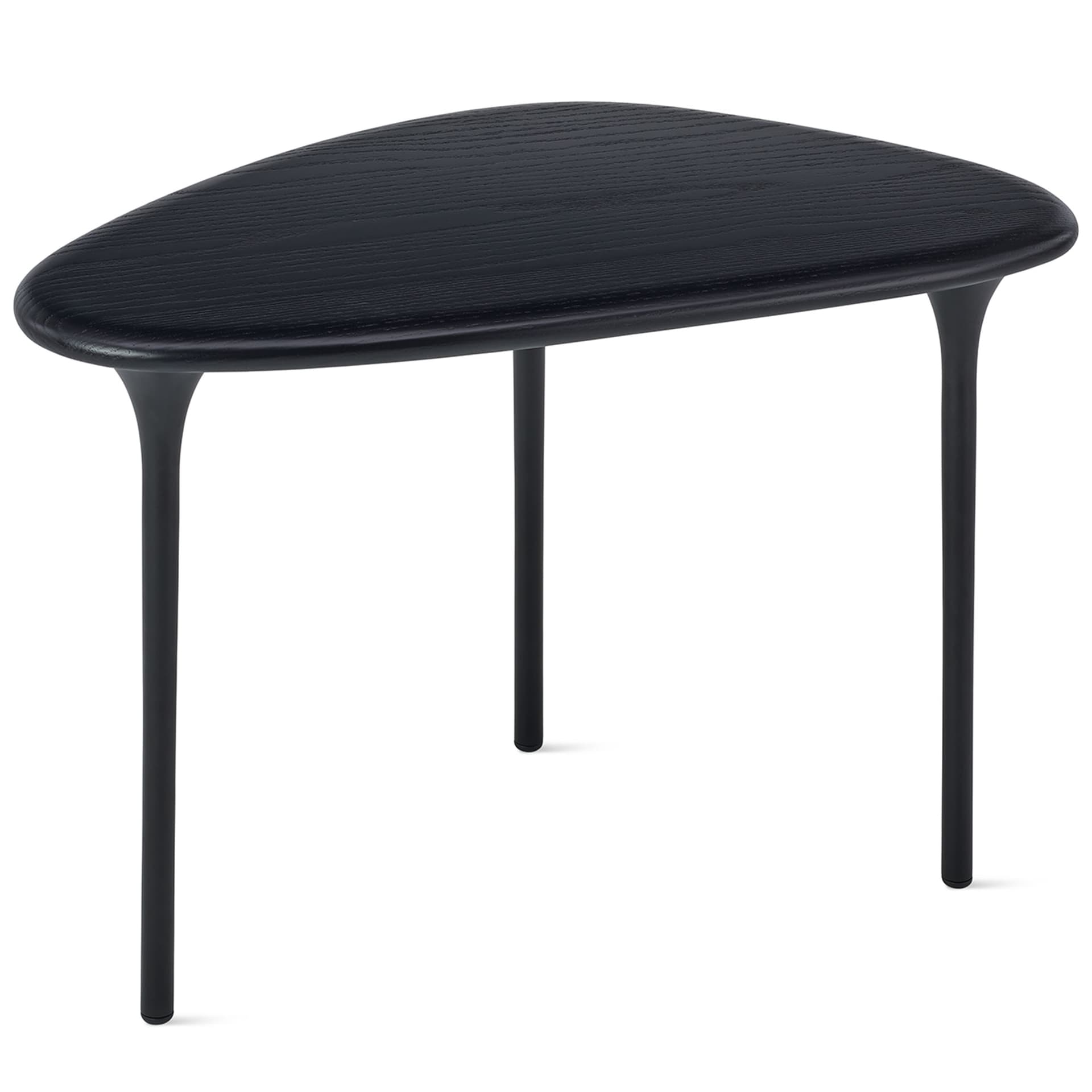 Cyclade Tall Table / ebony top / onyx legs