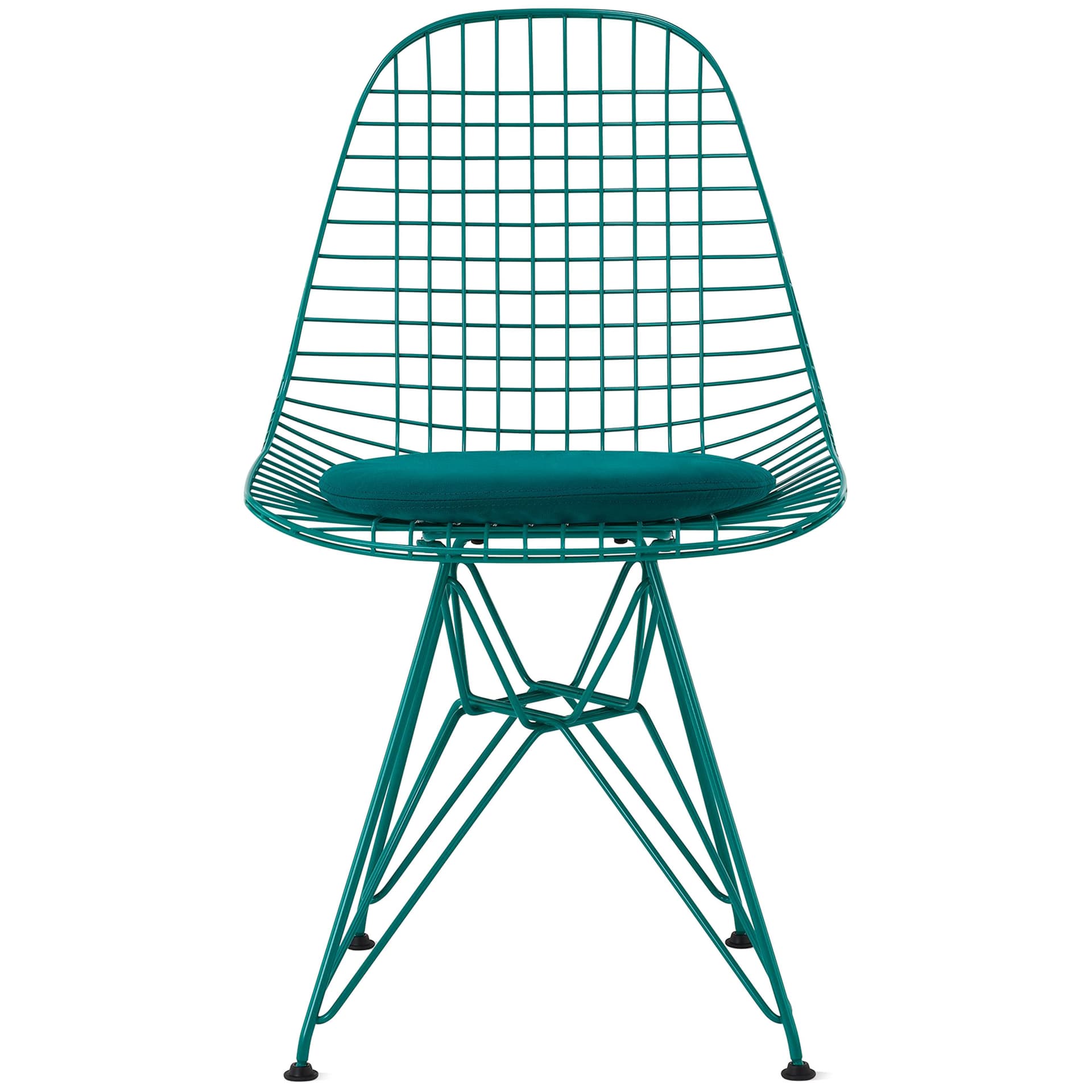 eames wire chair, herman miller x hay / mint green finish / with seat pad