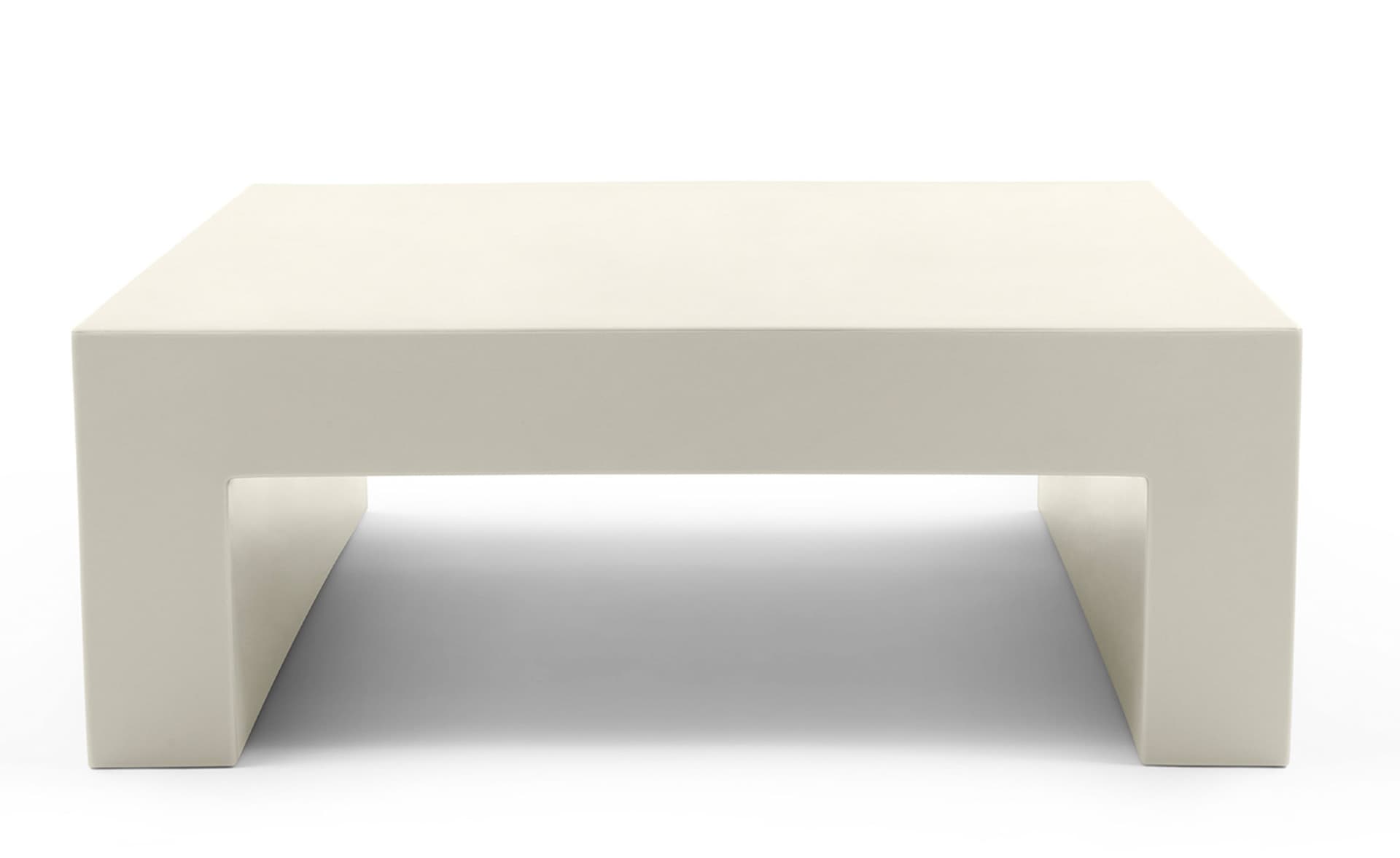 vignelli low table / white