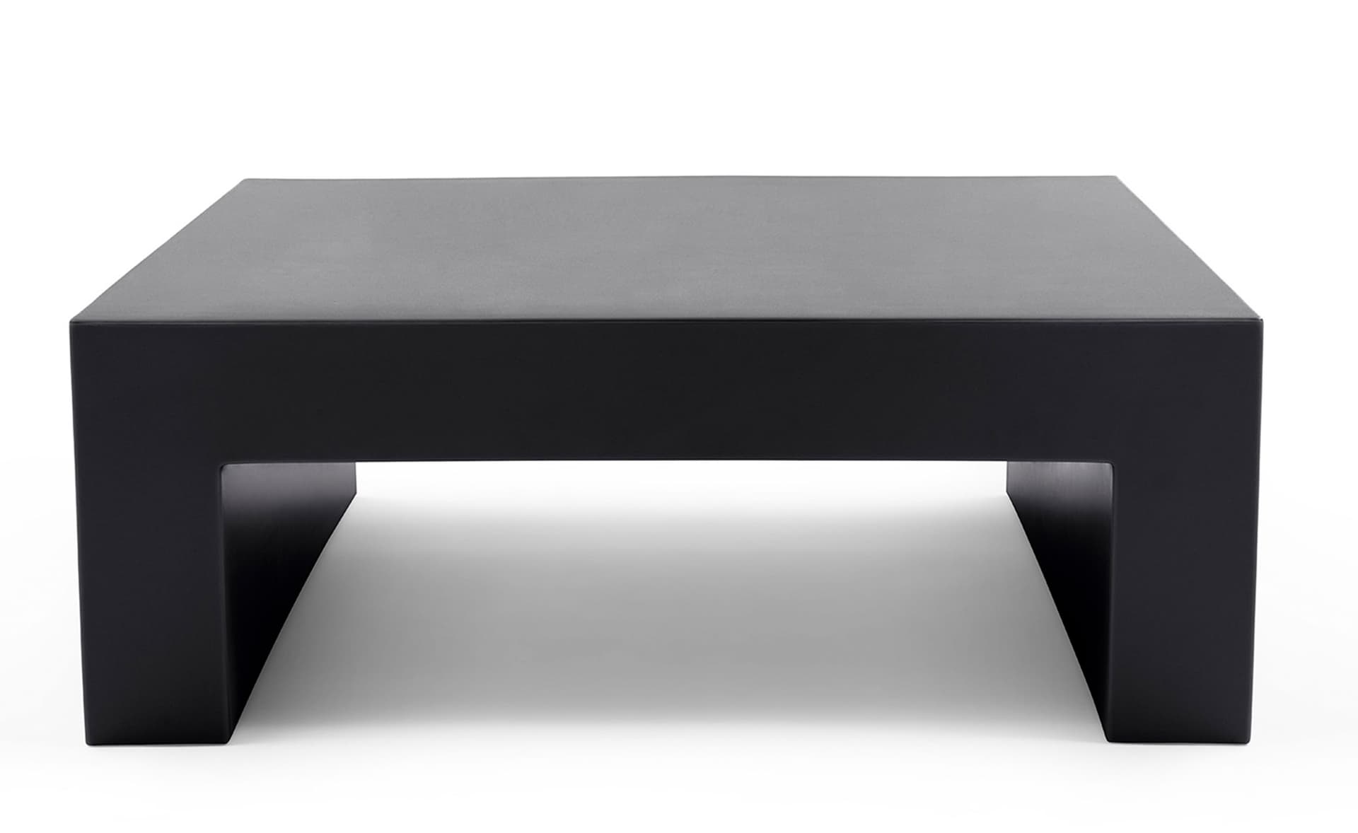 vignelli low table / dark grey