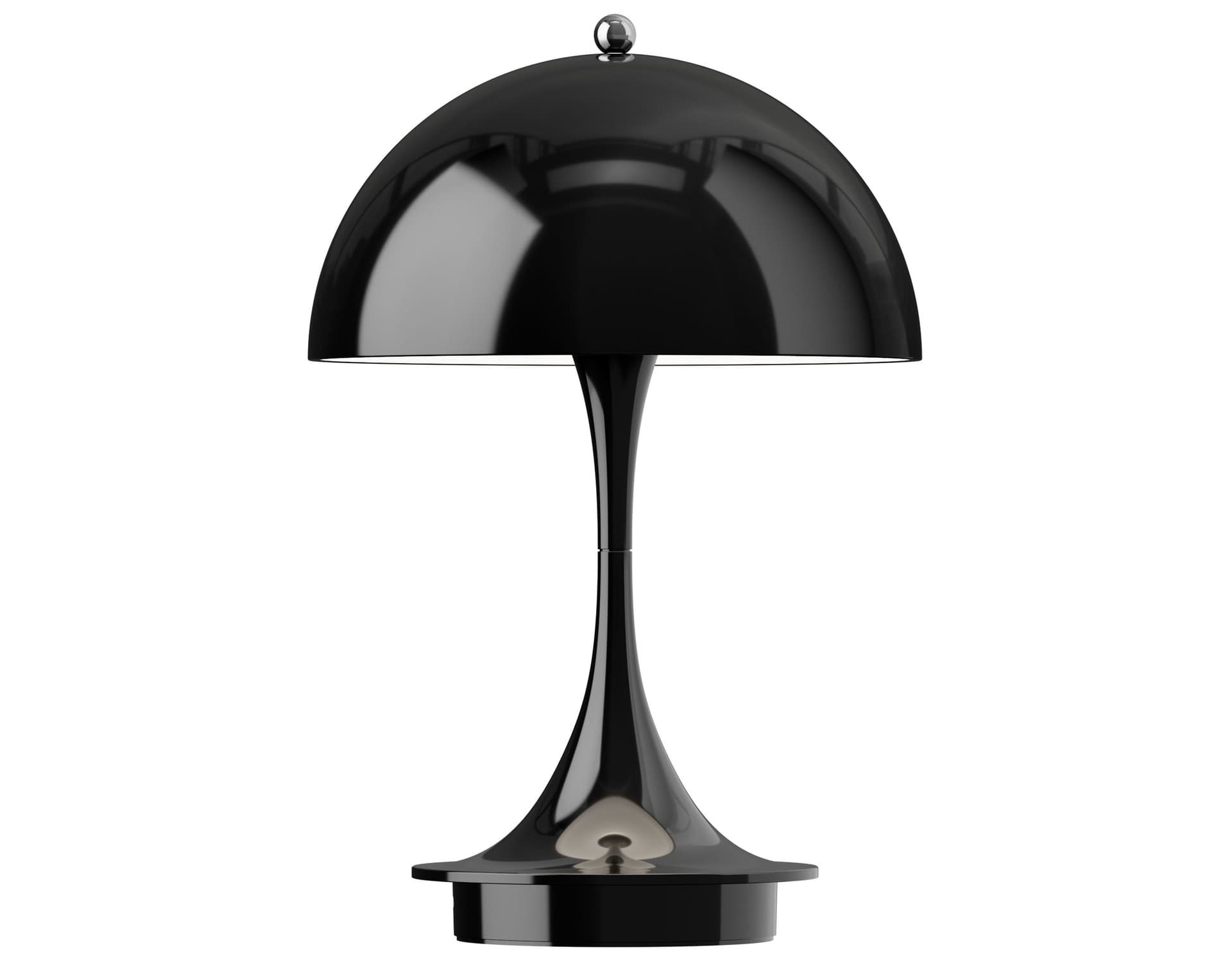 Panthella 160 Portable Table Lamp / opaque black