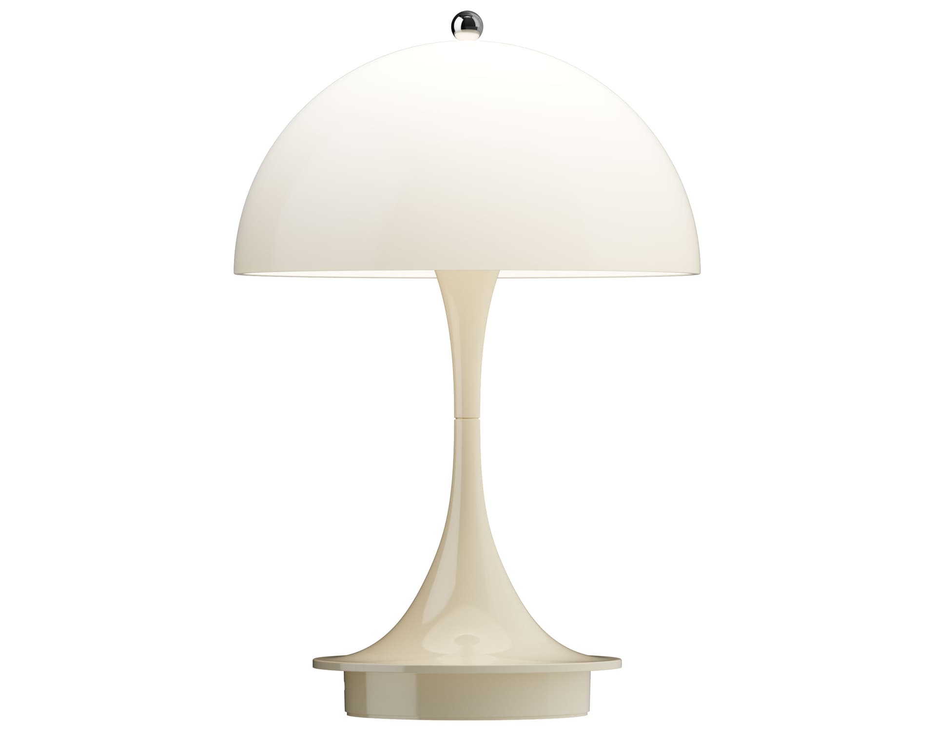 Panthella 160 Portable Table Lamp / opal beige