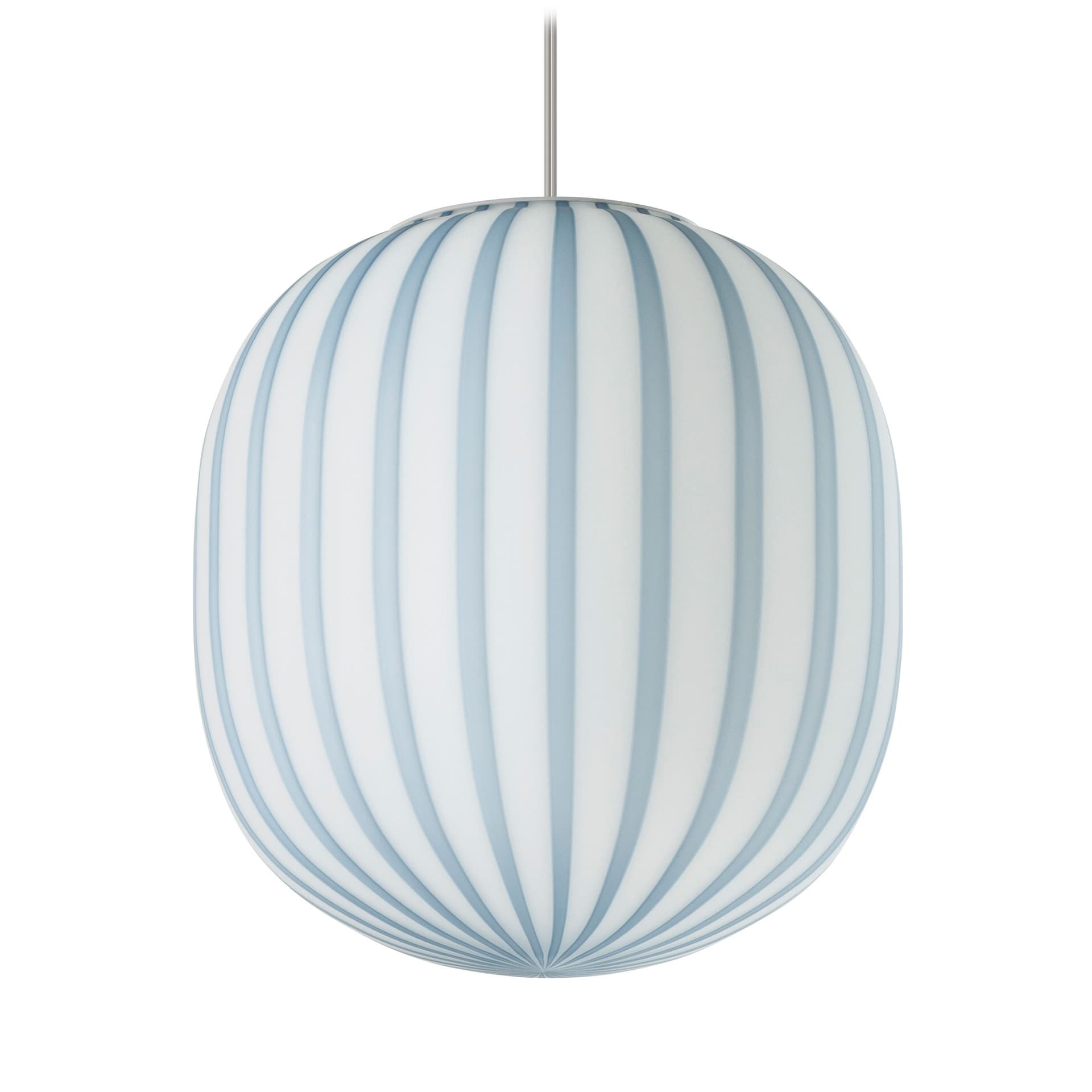 Filigrana Cylinder Pendant / blue canes