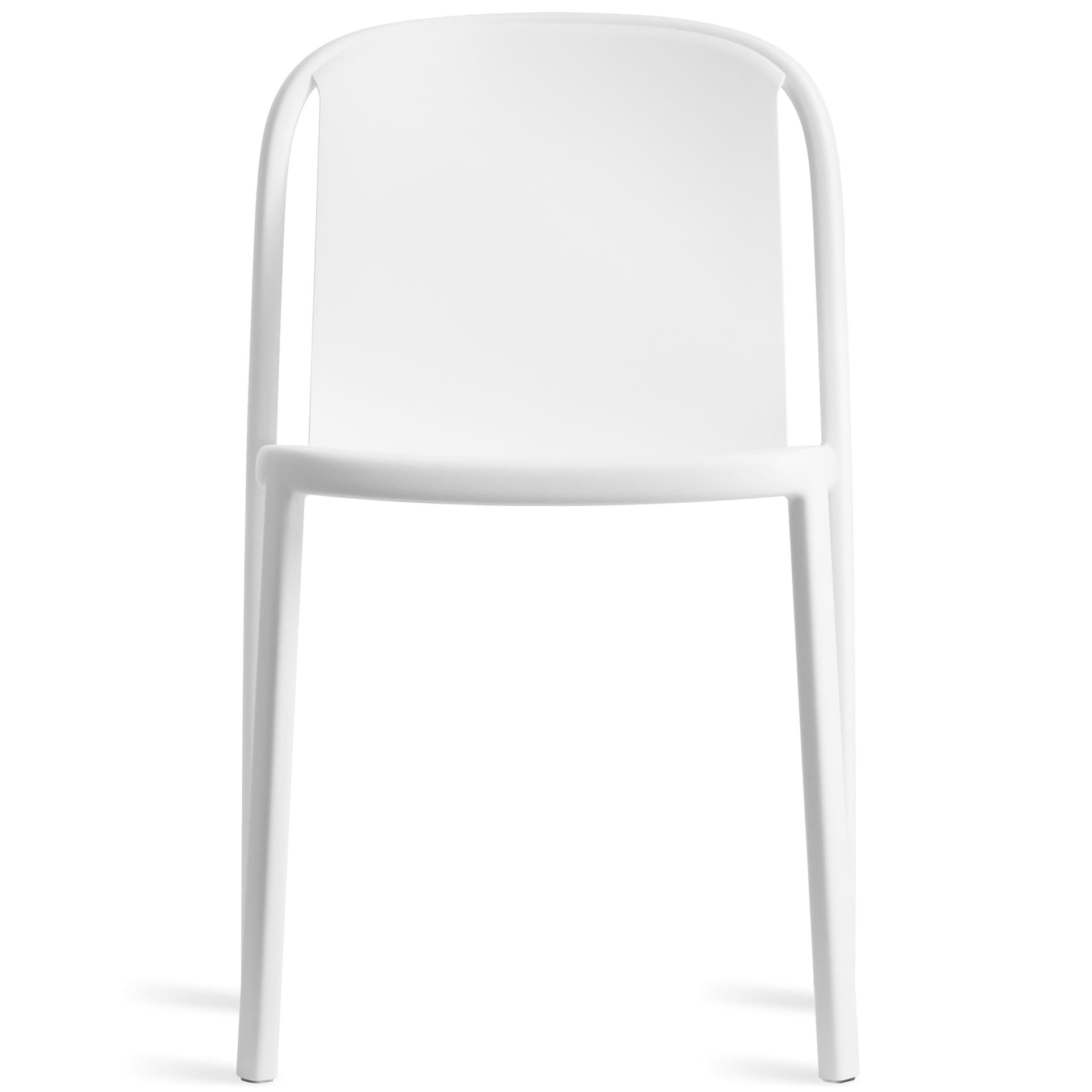 decade stacking chair / white