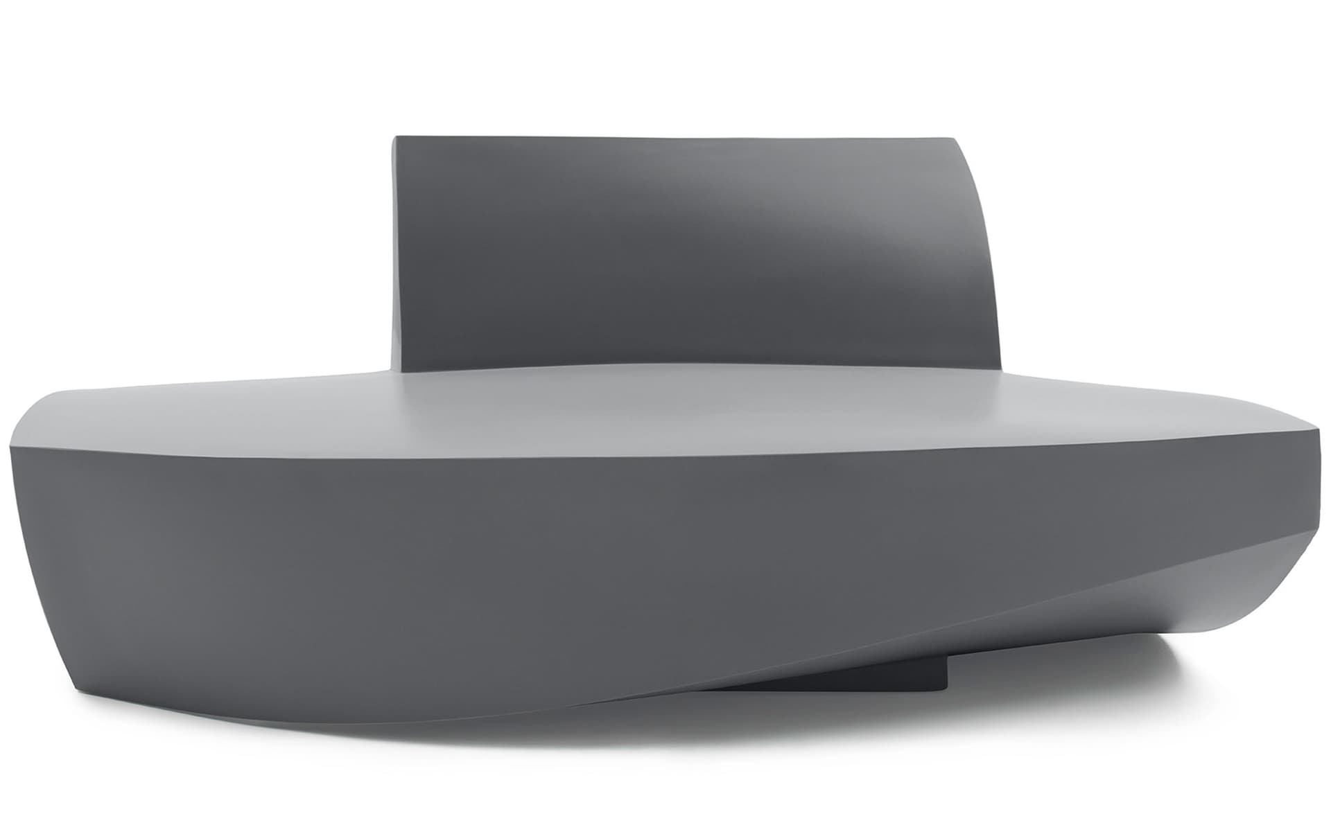 frank gehry furniture collection sofa / silver