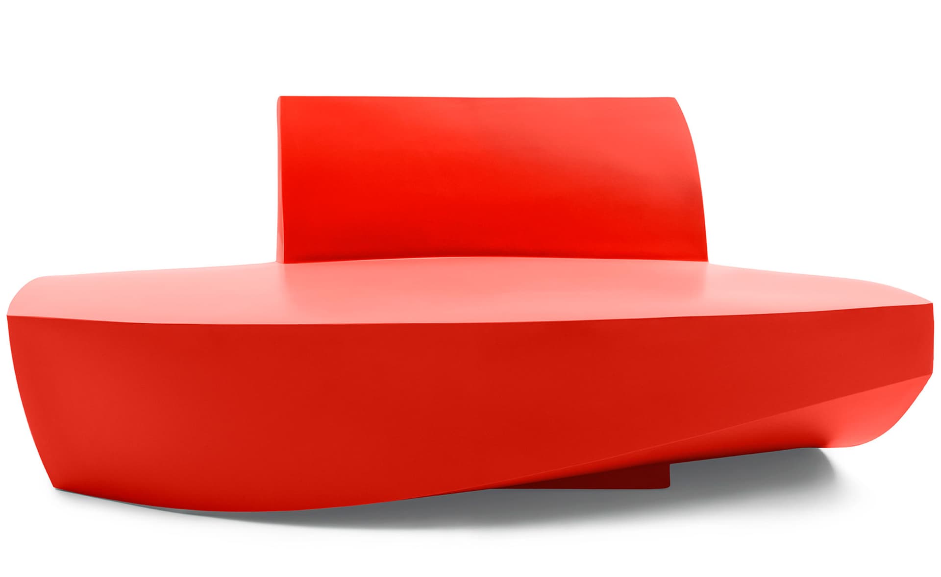 frank gehry furniture collection sofa / red