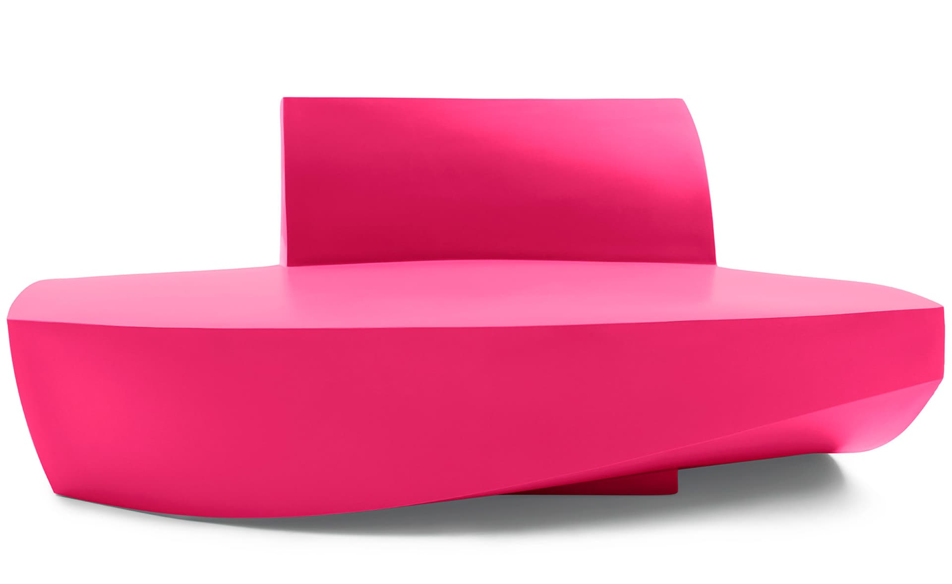 frank gehry furniture collection sofa / magenta
