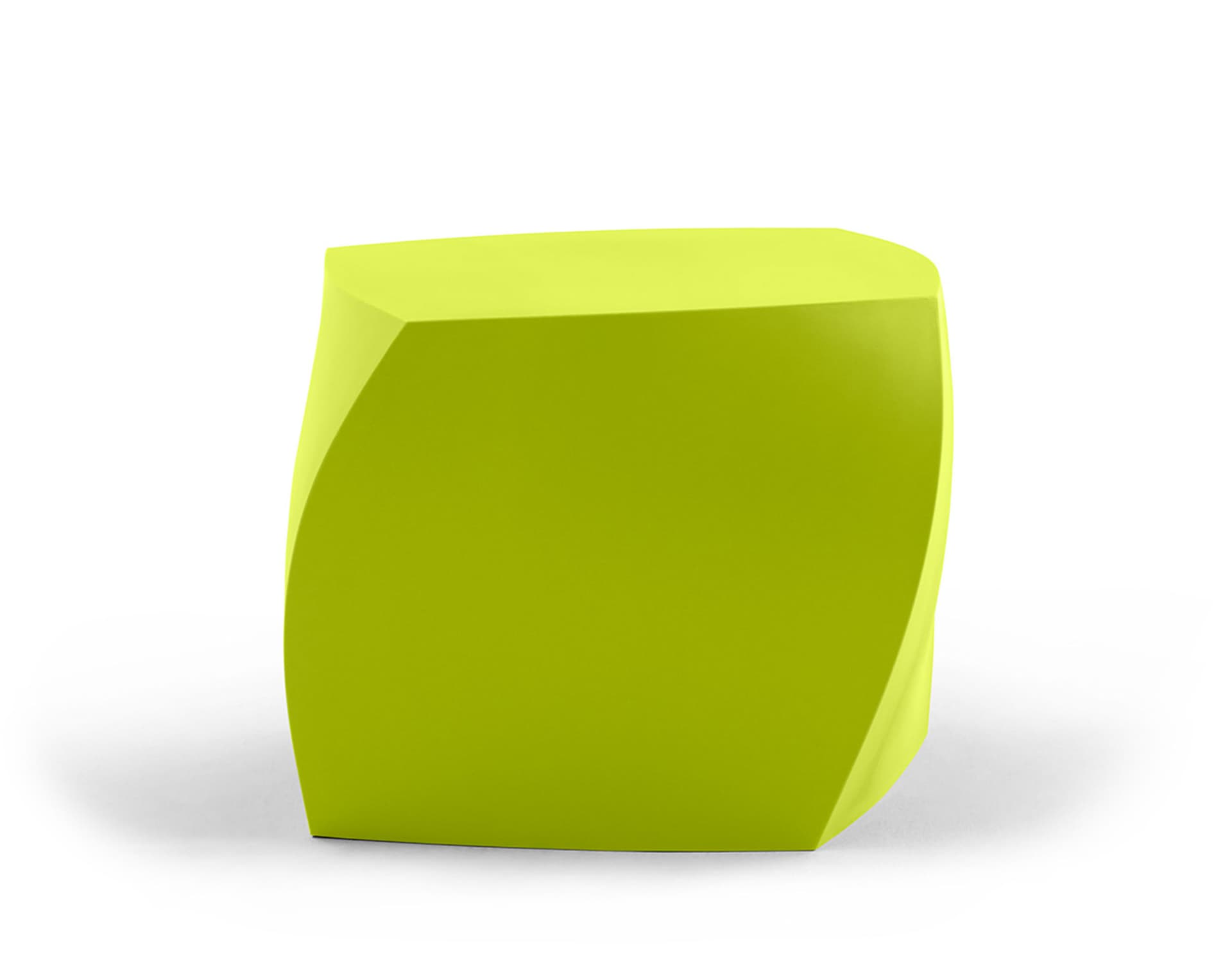 frank gehry twist cube / green
