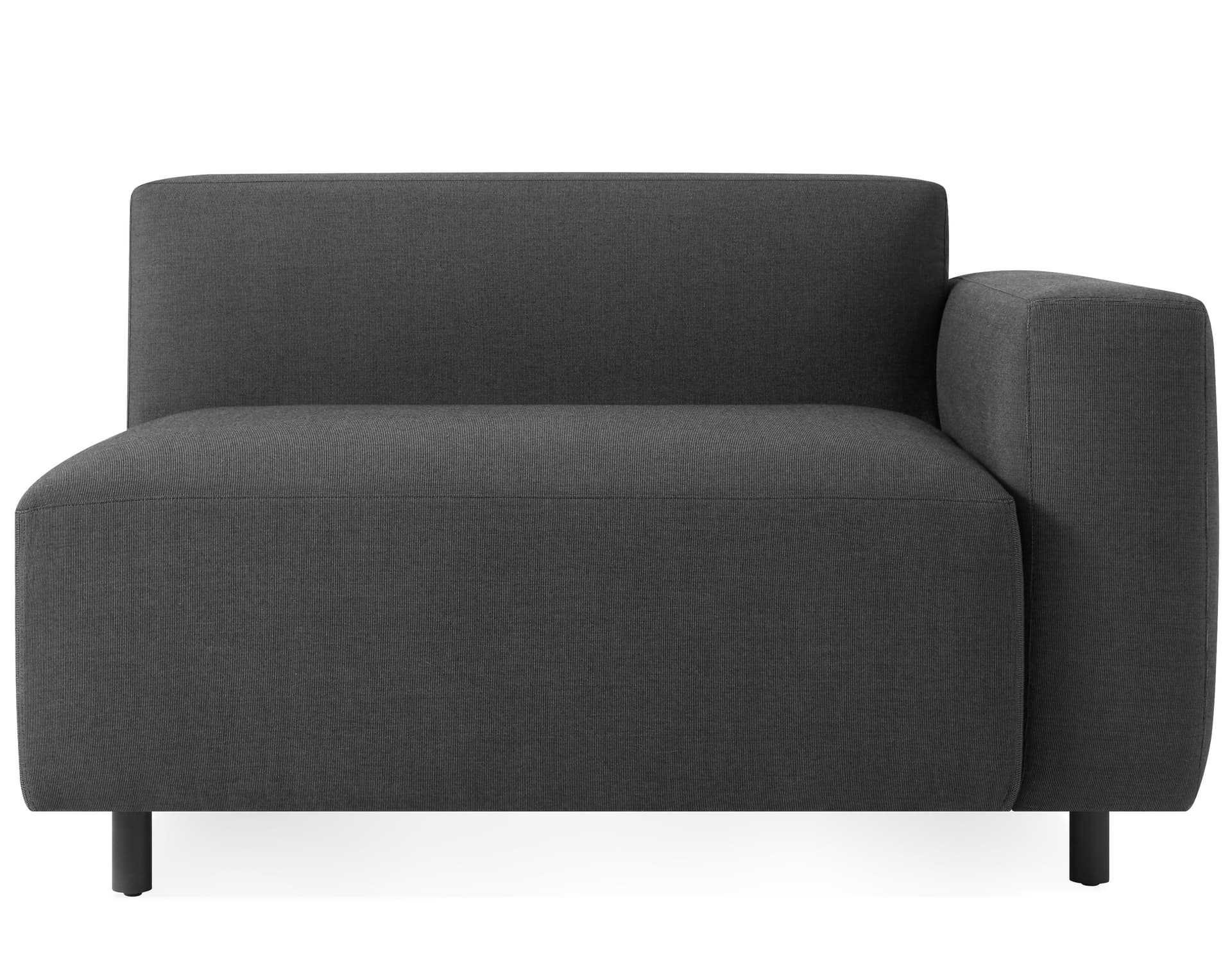 9 yard outdoor single arm lounge chair / right arm