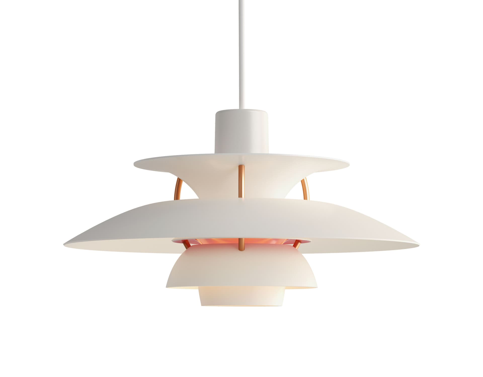 ph5 mini pendant lamp / modern white