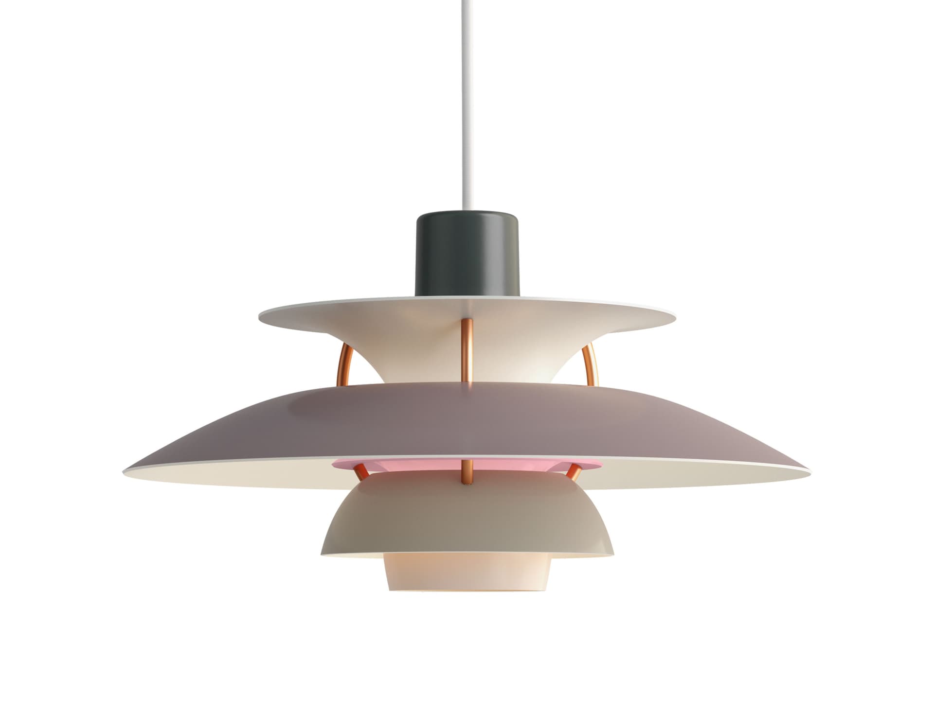 ph5 mini pendant lamp / hues - grey