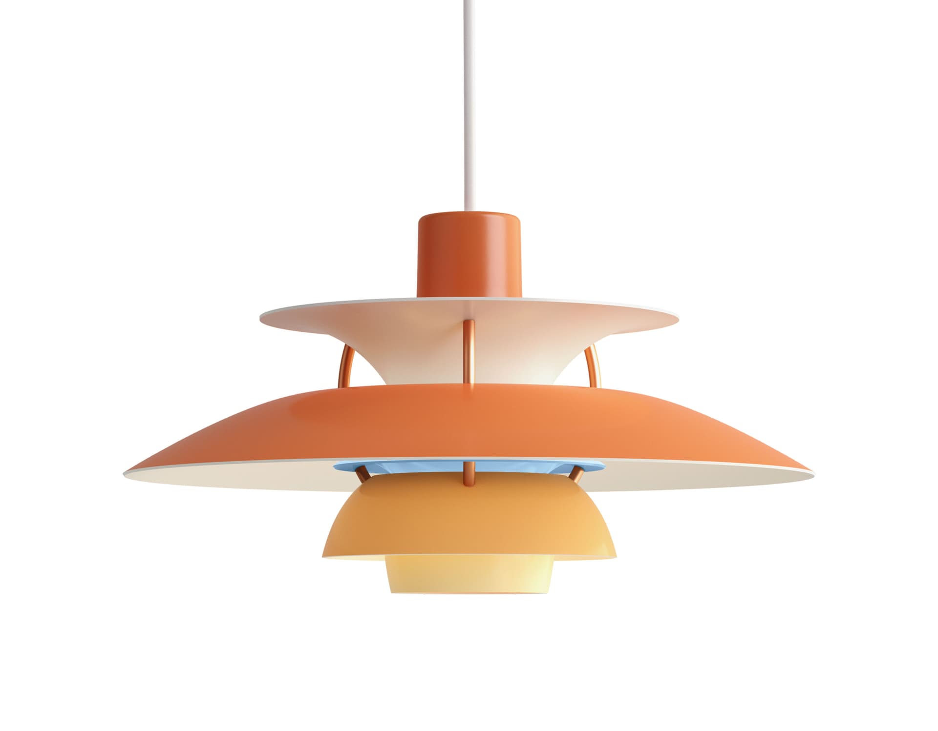 ph5 mini pendant lamp / hues - orange