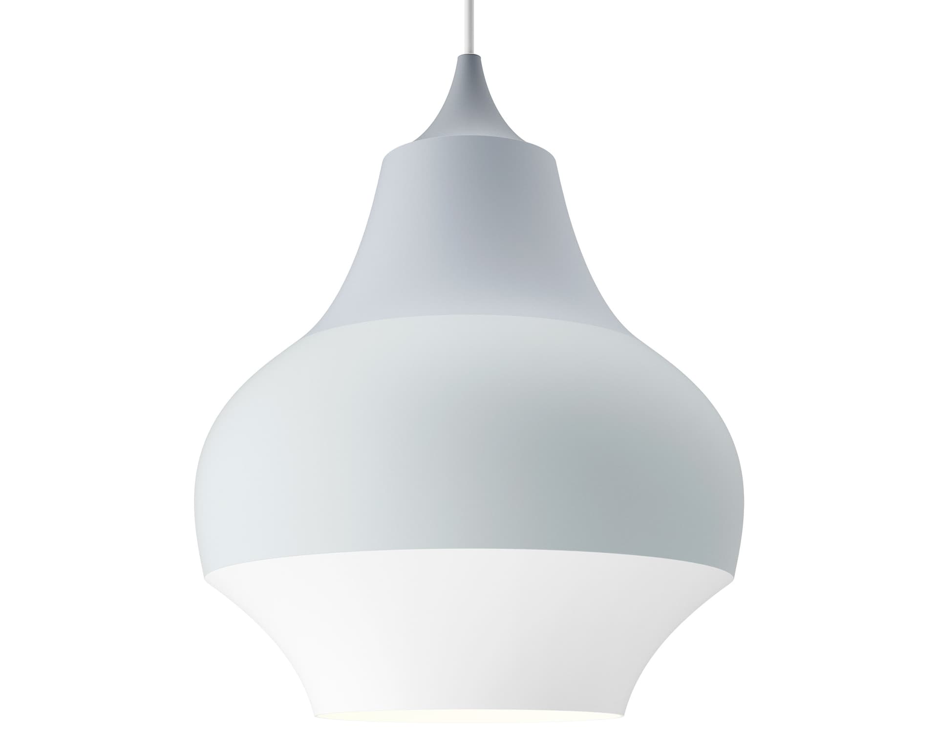 cirque pendant lamp / 380 - 15" dia. / grey top
