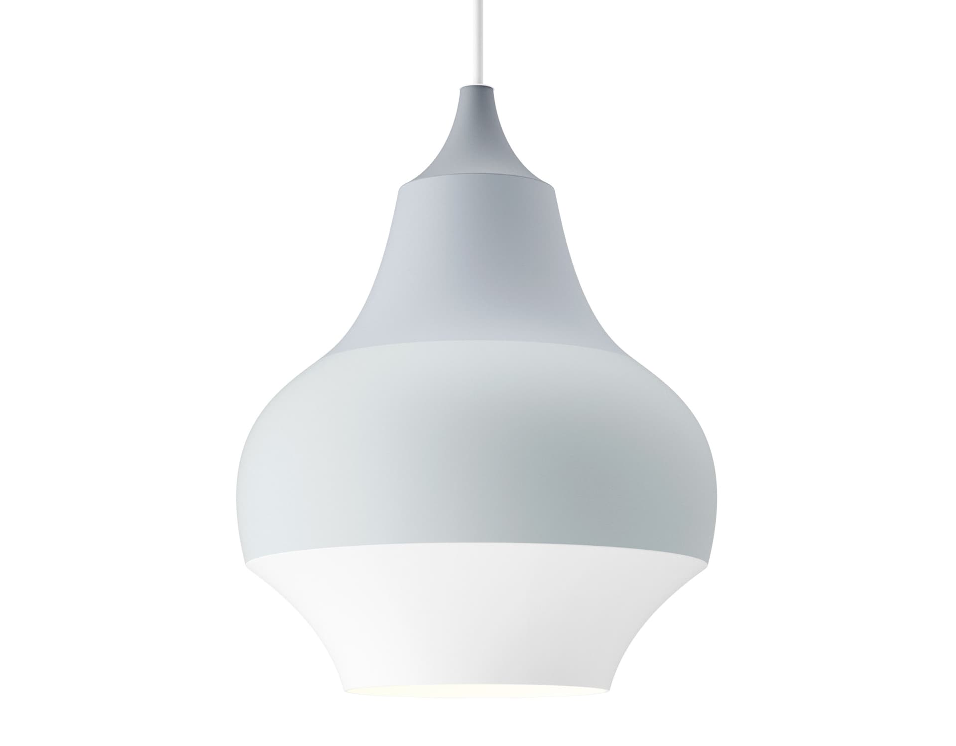cirque pendant lamp / 220 - 8.7" dia. / grey top