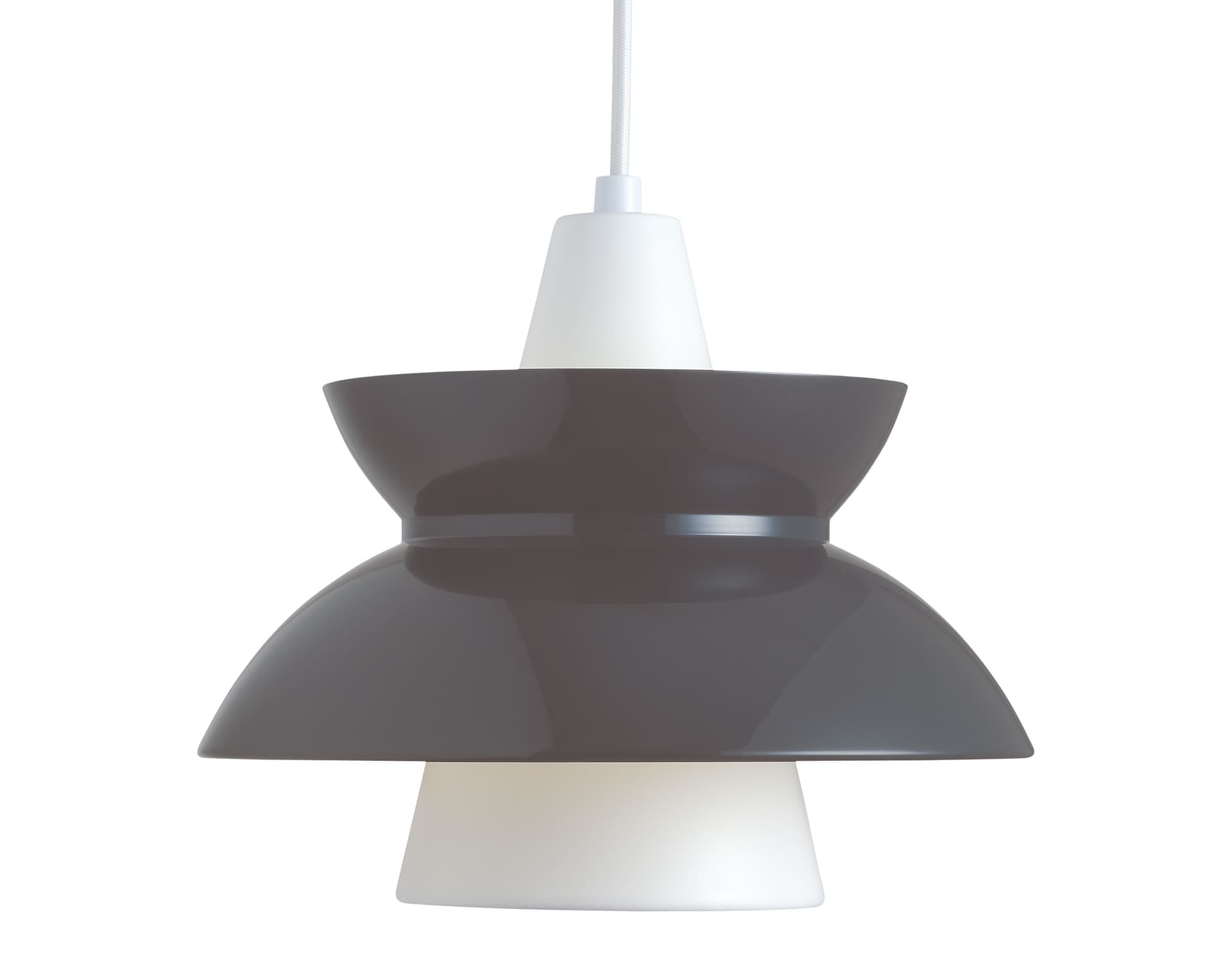doo-wop suspension lamp / dark grey