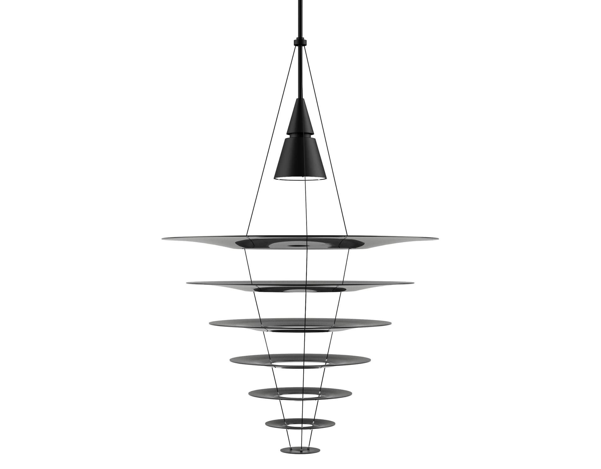 enigma pendant lamp / black