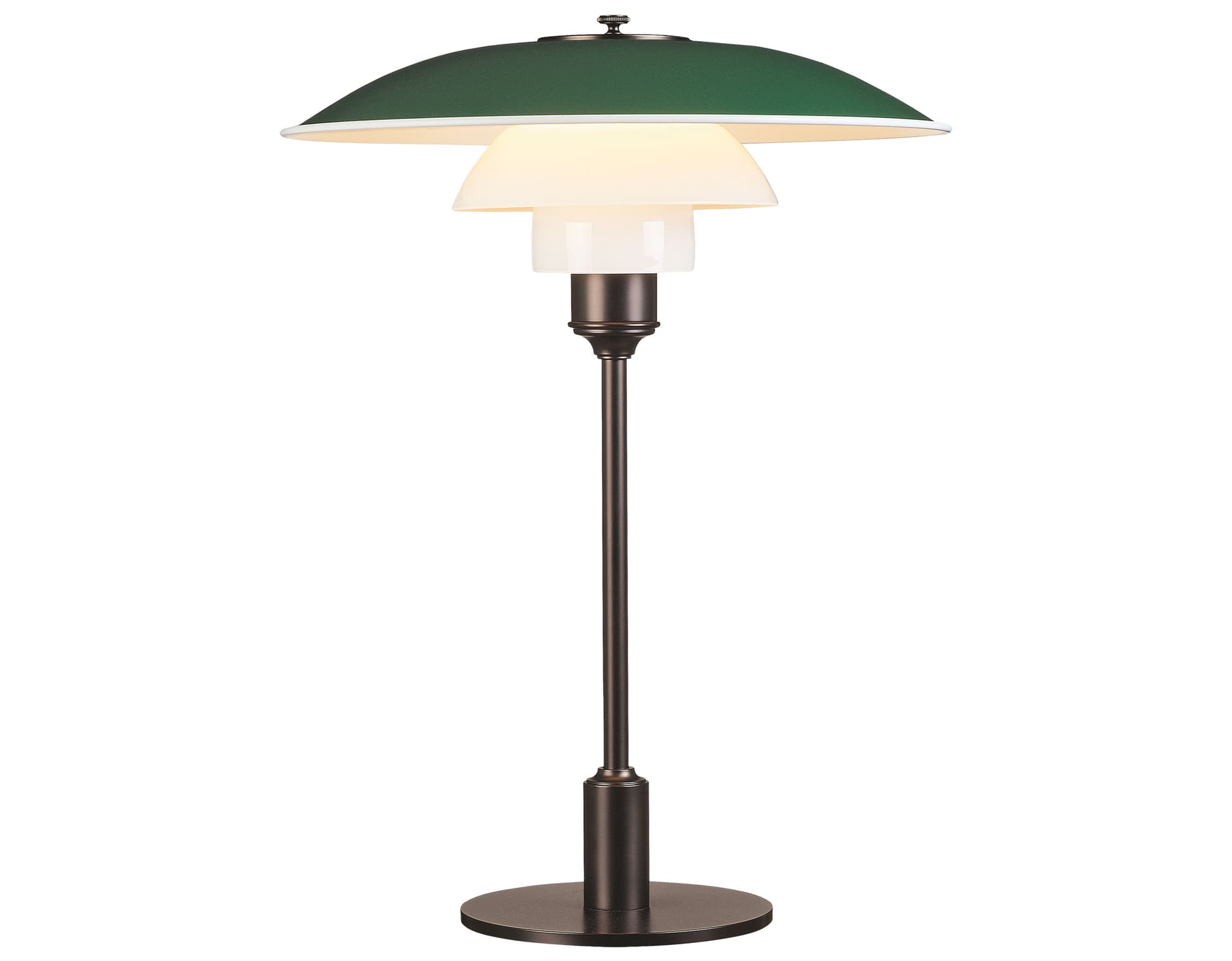 ph 3.5-2.5 color table lamp / green