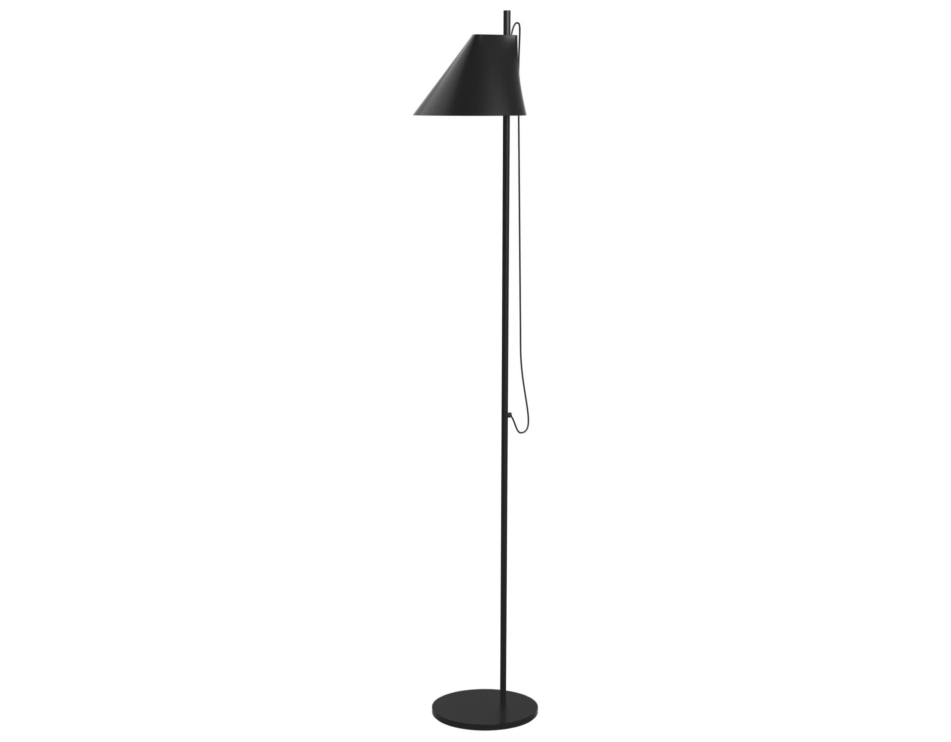 yuh floor lamp / all black