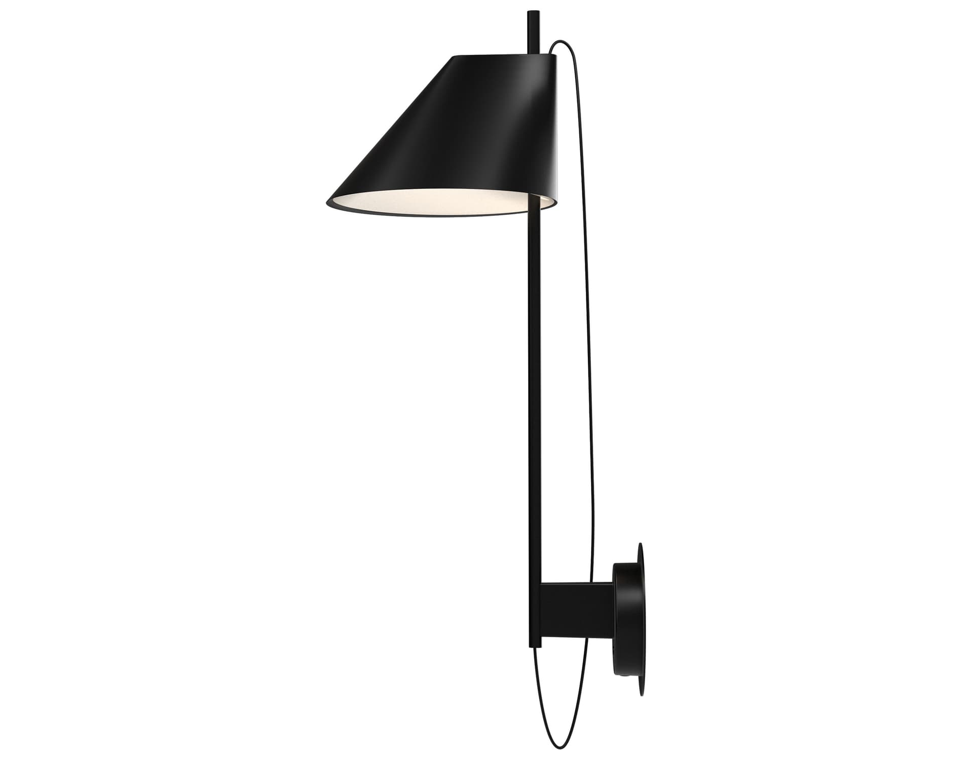 yuh wall lamp / all black