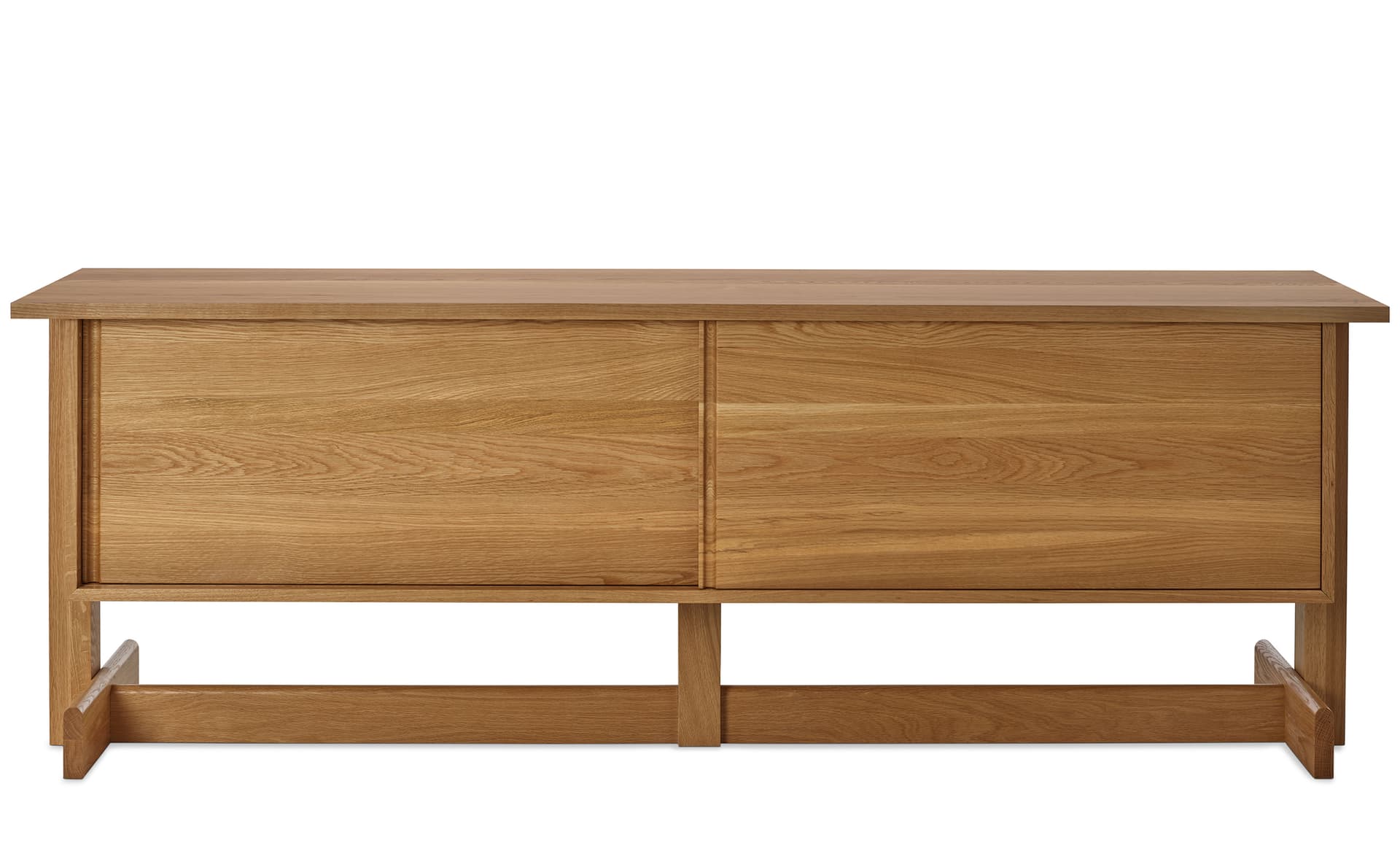 Land Storage Credenza / 85" credenza - standard / white oak