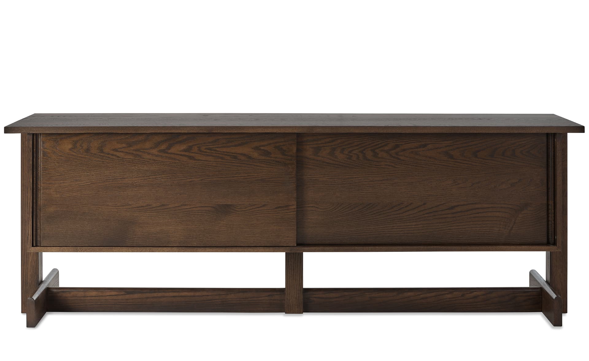 Land Storage Credenza / 85" credenza - standard / umber on oak
