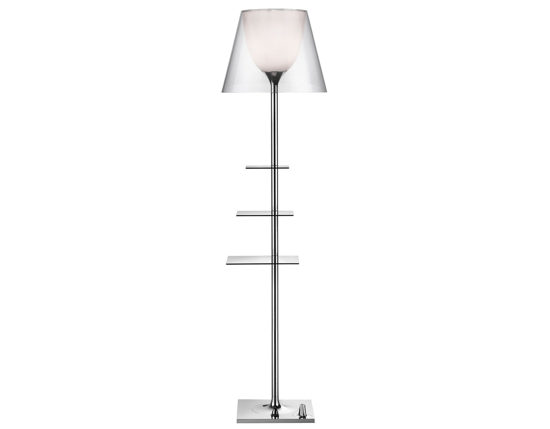 bibliotheque nationale floor lamp / transparent