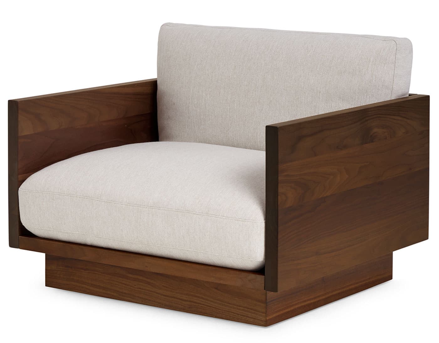 Pawson Drift Lounge / tudor walnut / mode - clavicle / not fire retardant